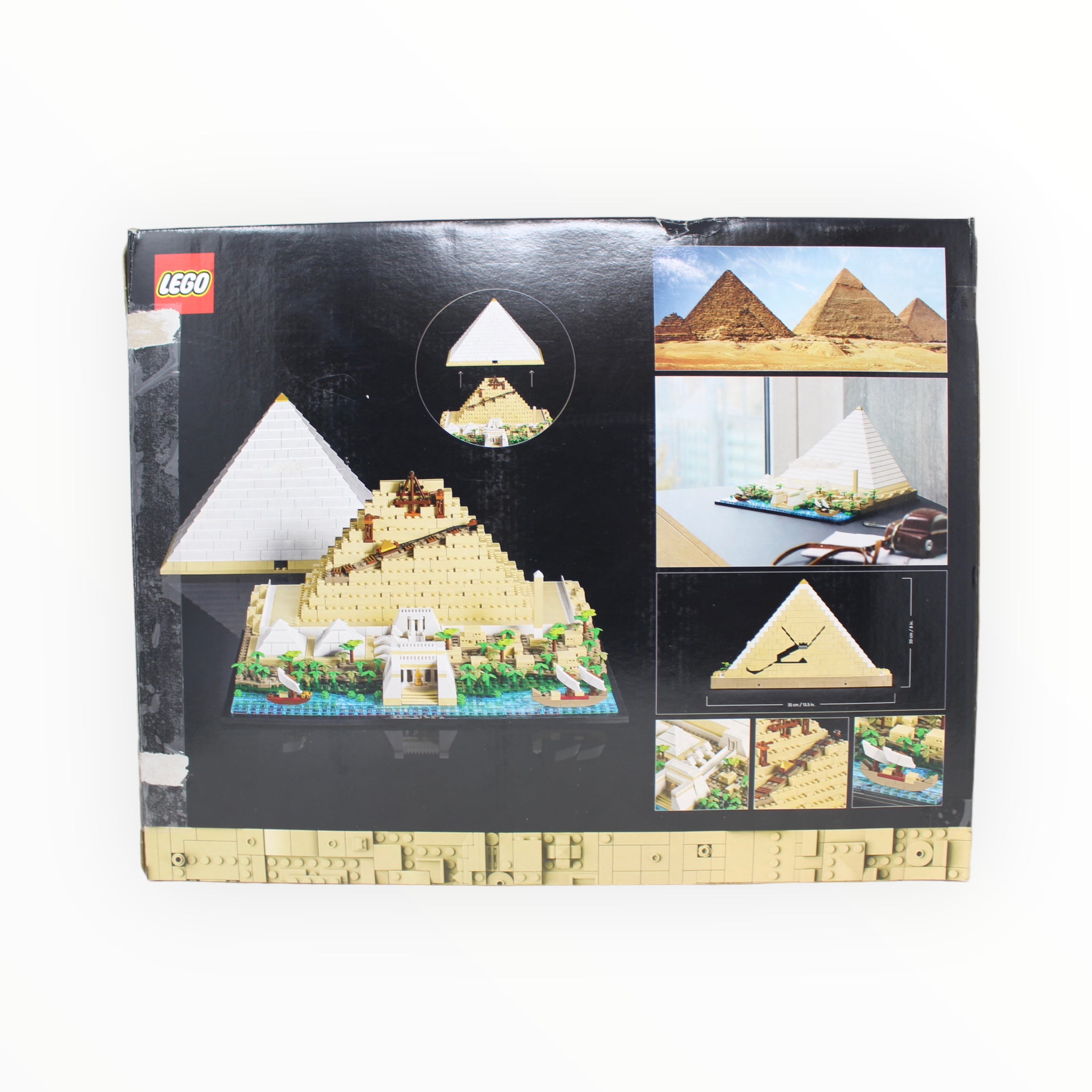 Certified Used Set 21058 Architecture The Great Pyramid of Giza (bags 4-8 still sealed)
