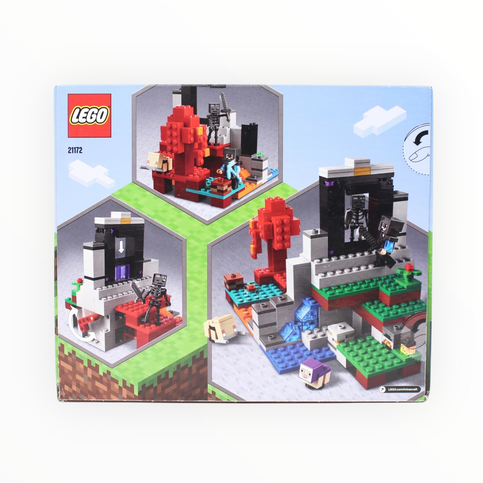 Retired Set 21172 Minecraft The Ruined Portal