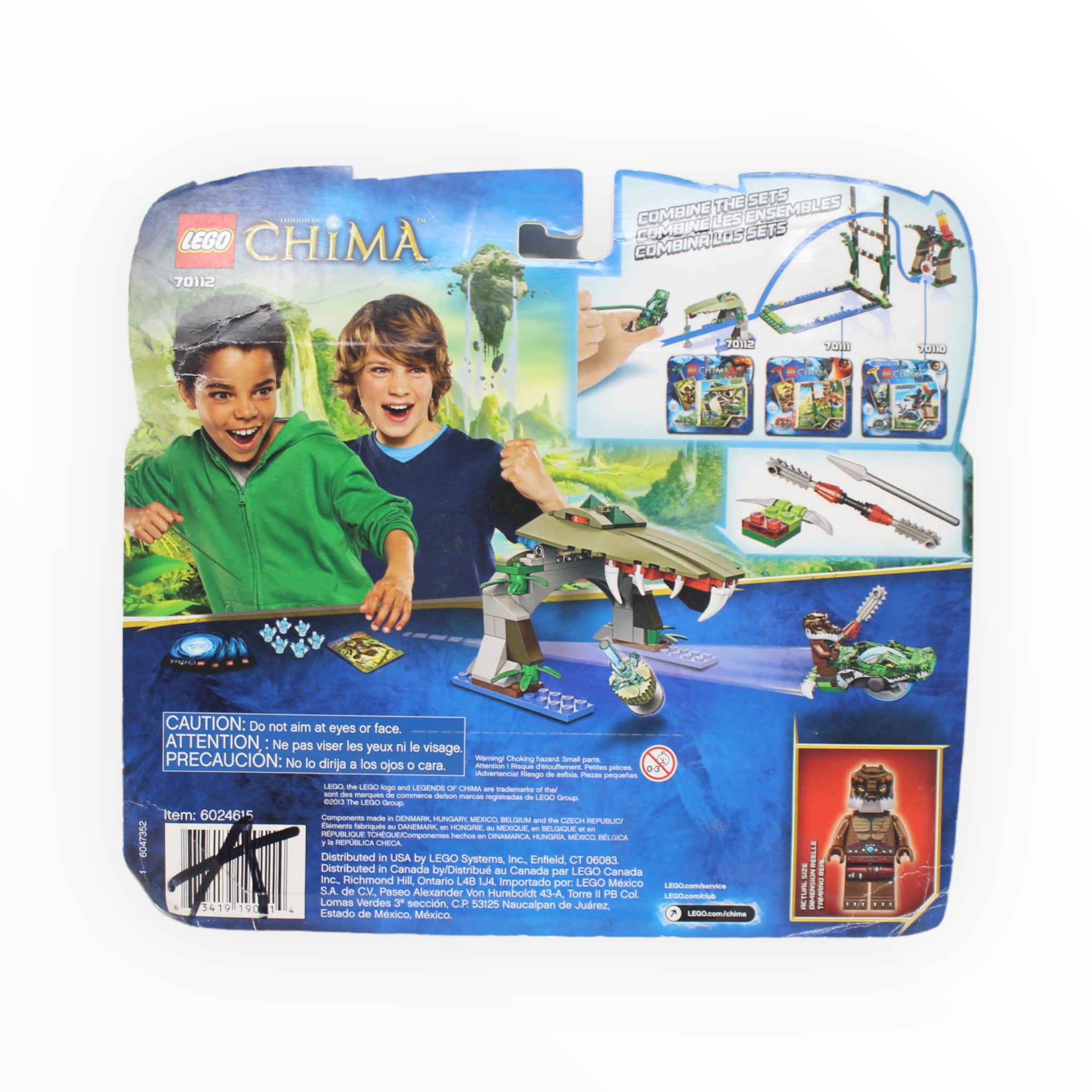 Retired Set 70112 Chima Croc Chomp