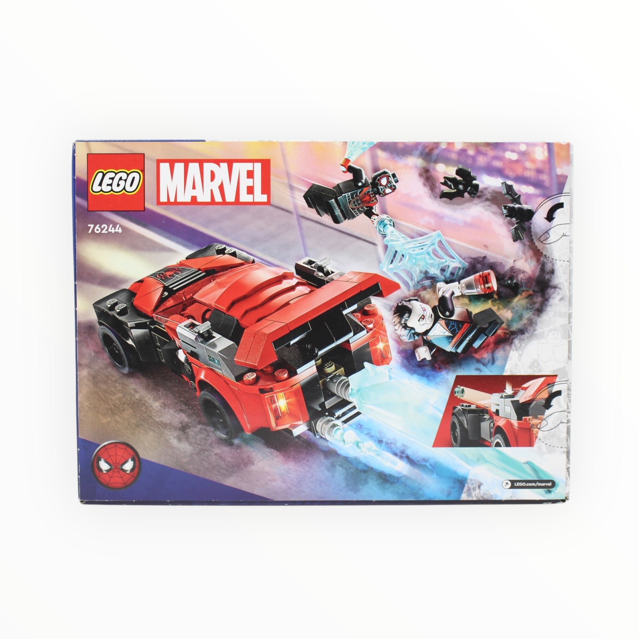 Retired Set 76244 Marvel Miles Morales vs. Morbius