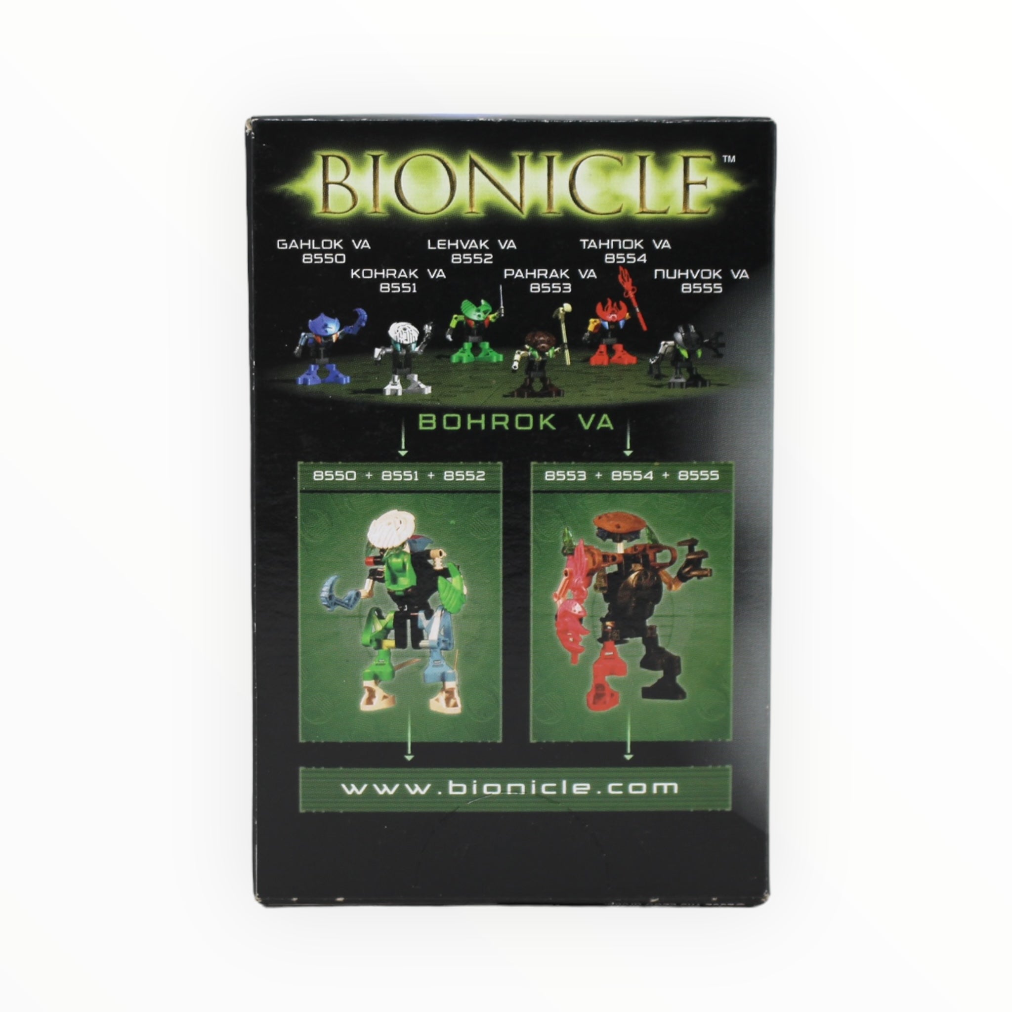 Retired Set 8550 Bionicle Gahlok Va