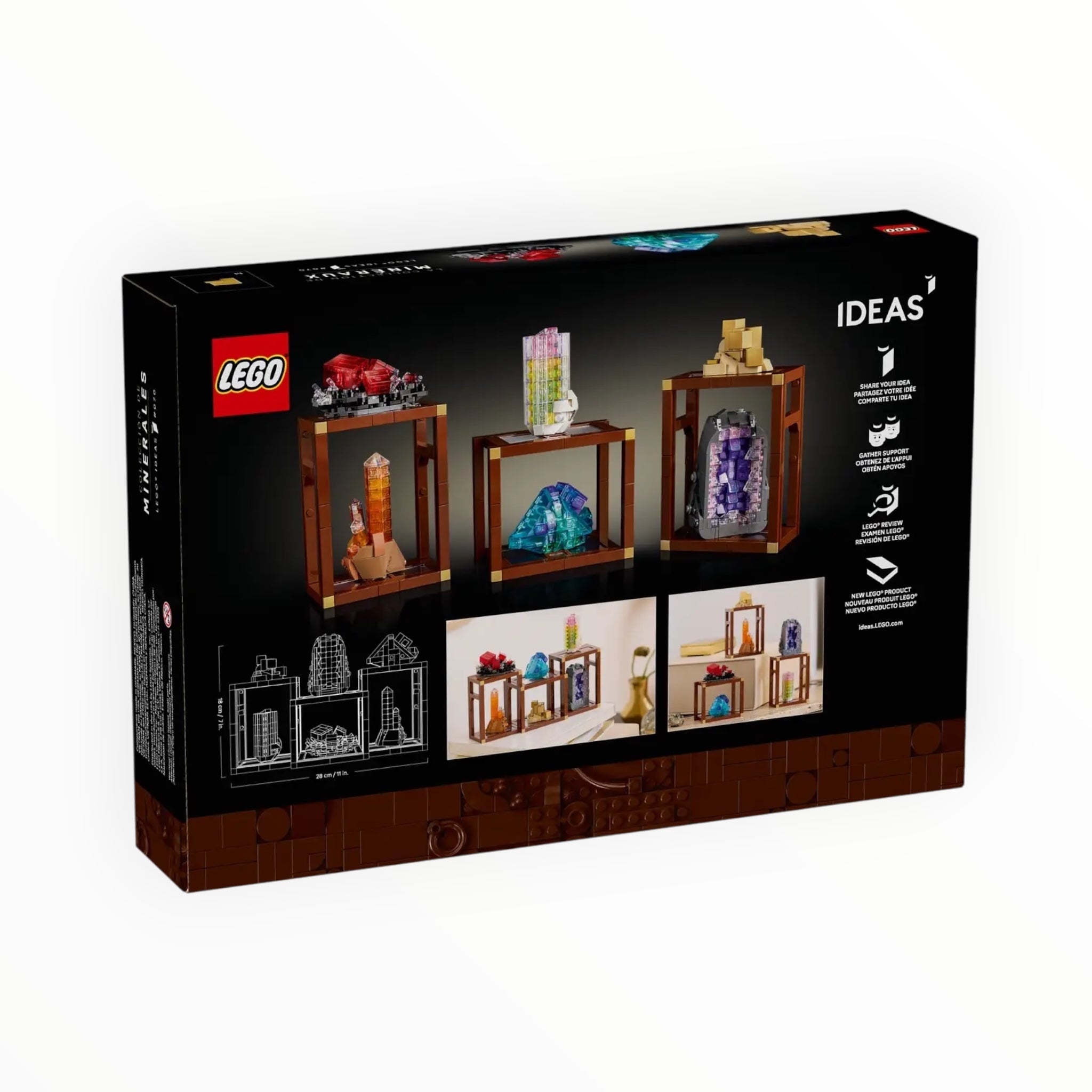 21362 LEGO Ideas Mineral Collection