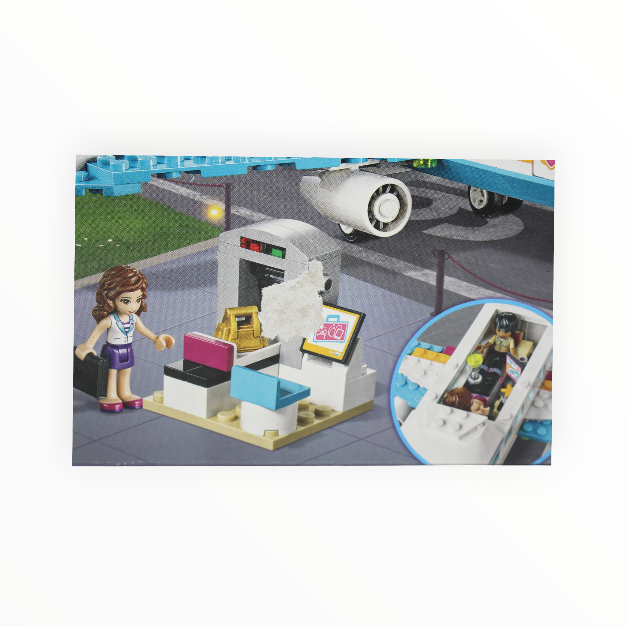 Retired Set 41100 Friends Heartlake Private Jet (slight box damage)