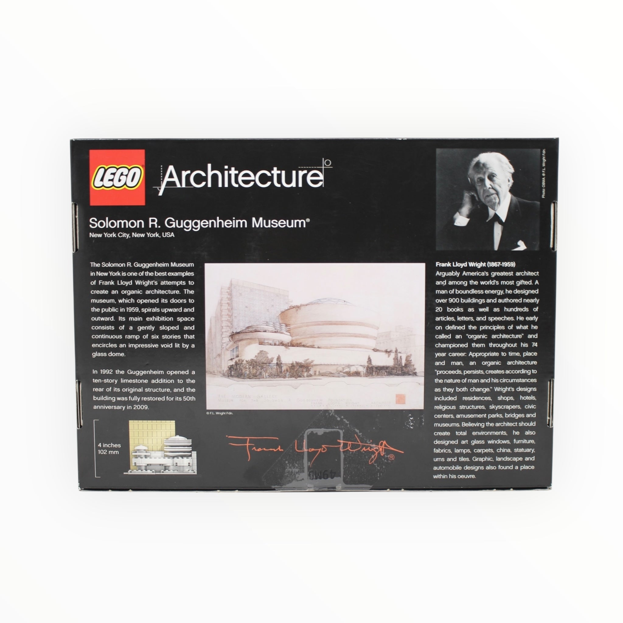 Certified Used Set 21004 Architecture Solomon R. Guggenheim Museum (2009)