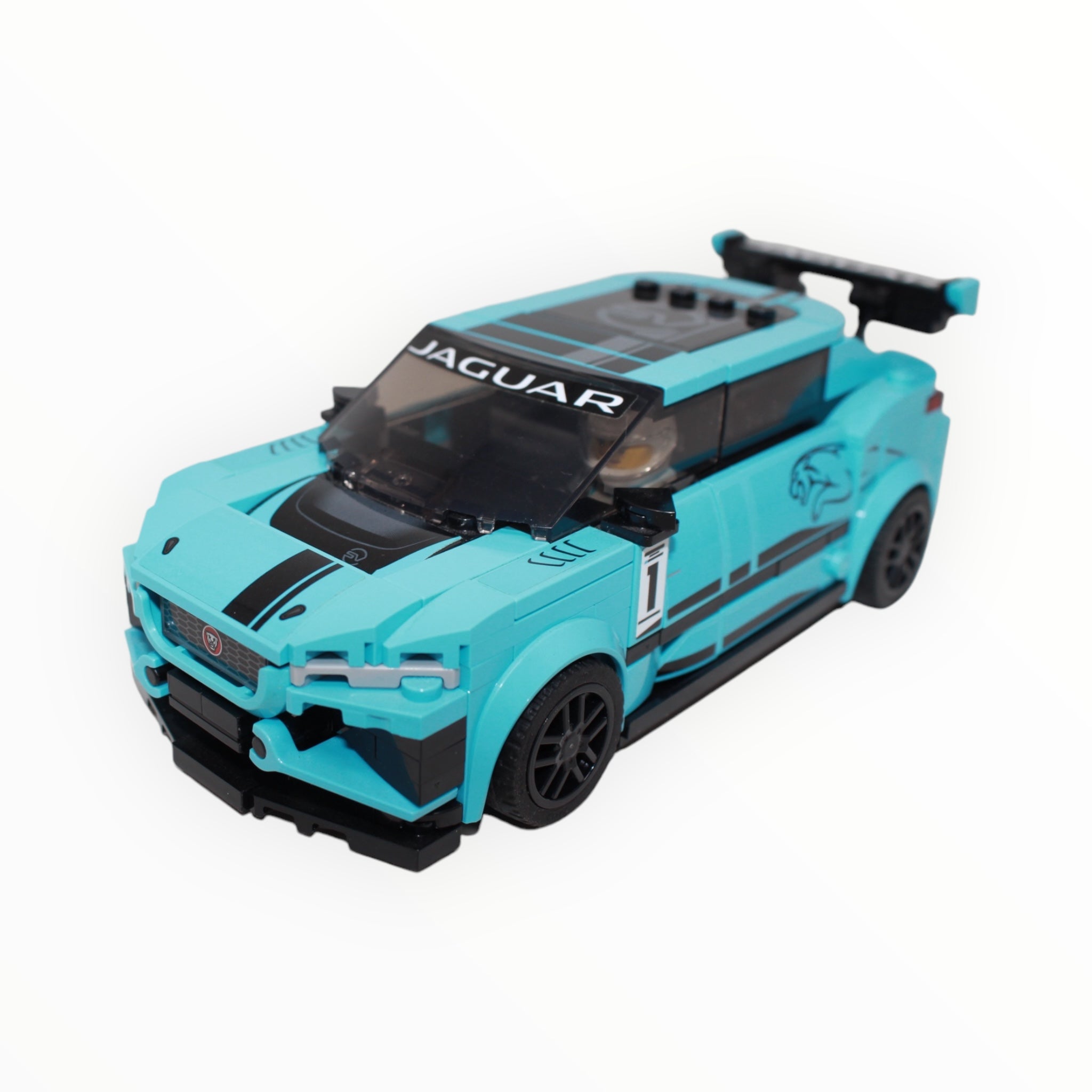 Used Set 76898 Speed Champions Formula E Panasonic Jaguar Racing GEN2 Car & Jaguar I-PACE eTROPHY