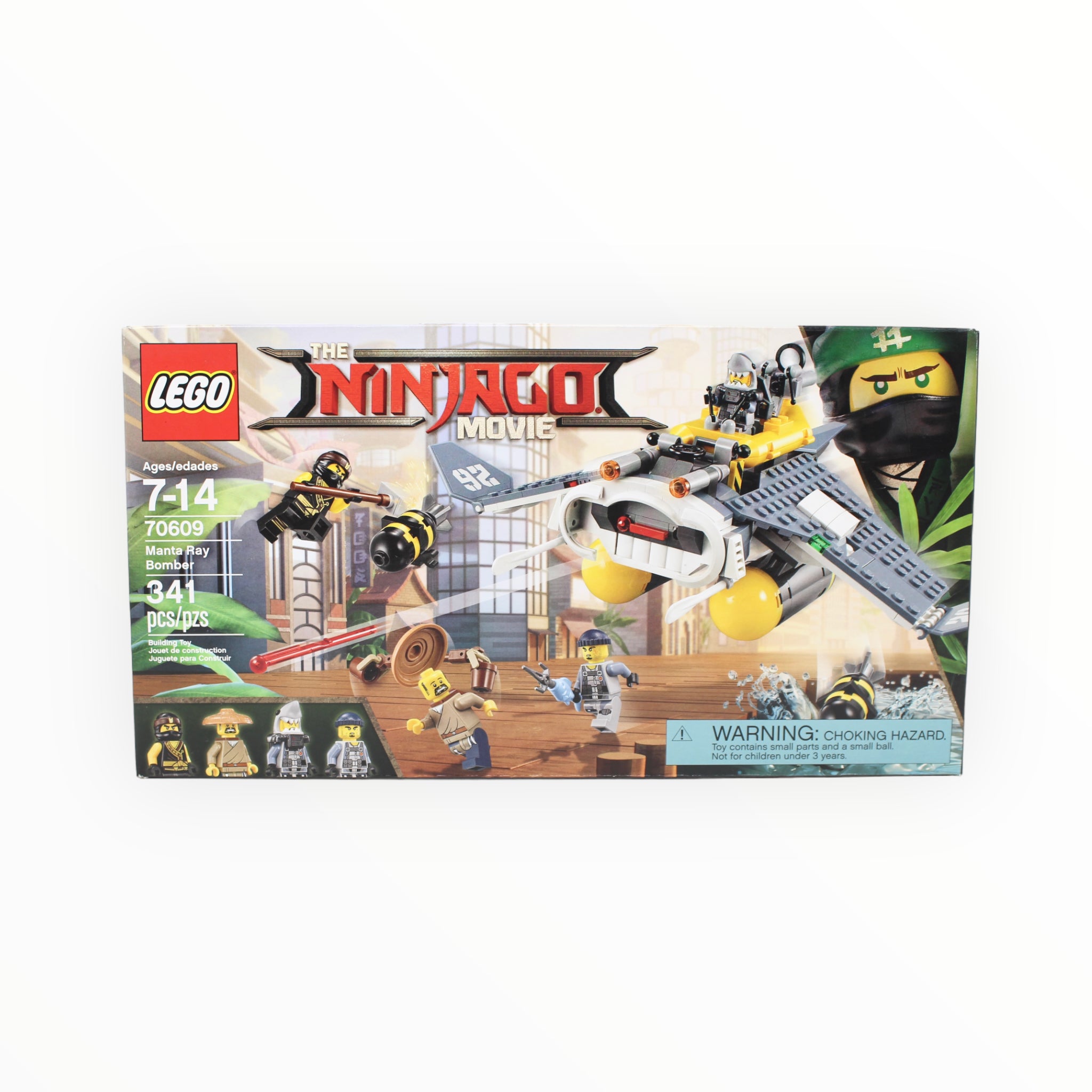 Retired Set 70609 The Ninjago Movie Manta Ray Bomber