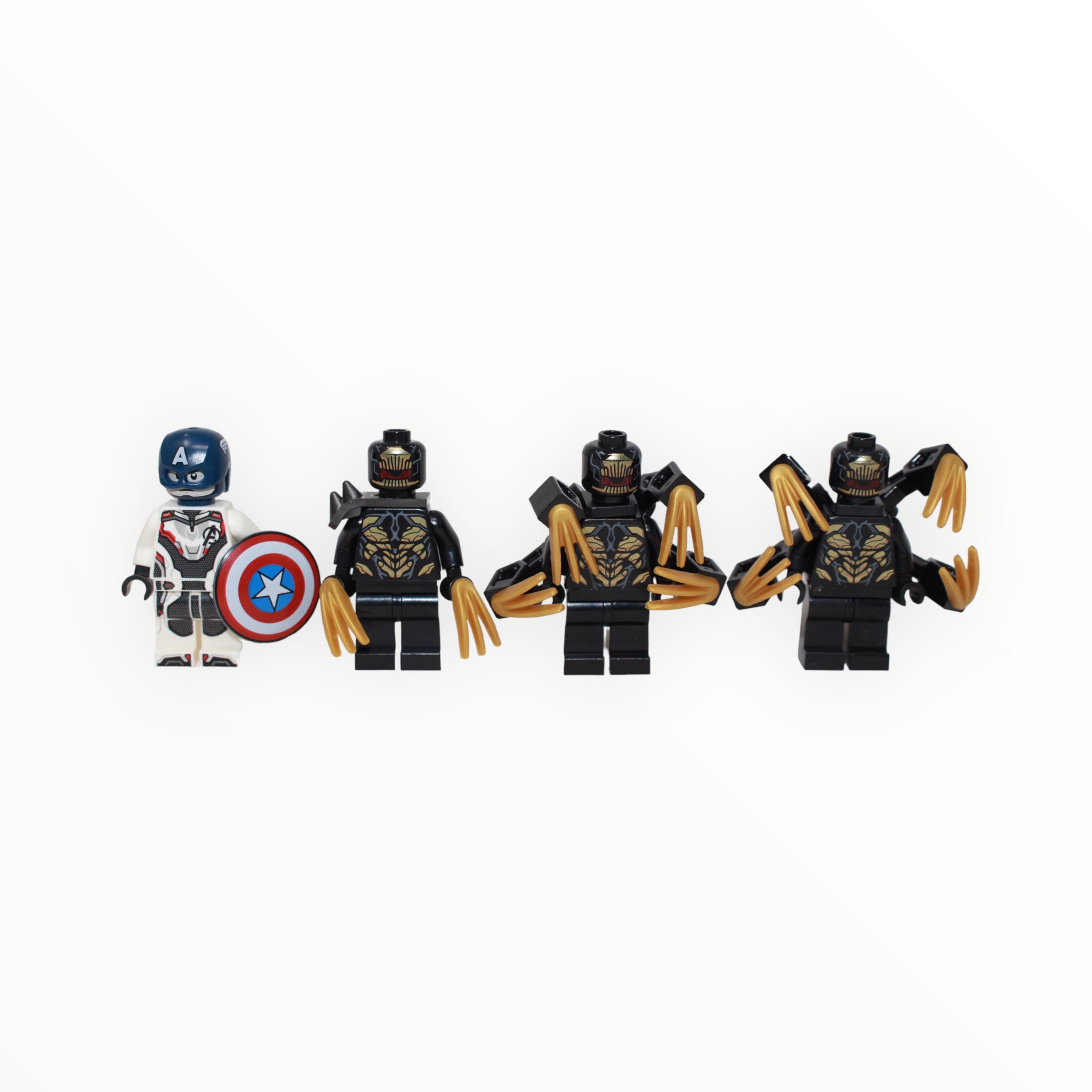 Used Set 76123 Marvel Avengers Captain America: Outriders Attack