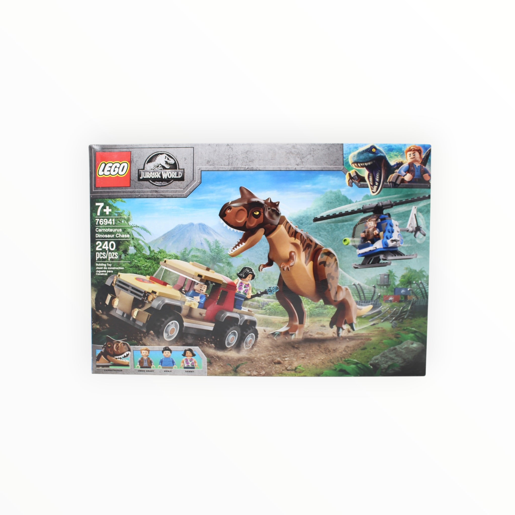 Retired Set 76941 Jurassic World Carnotaurus Dinosaur Escape