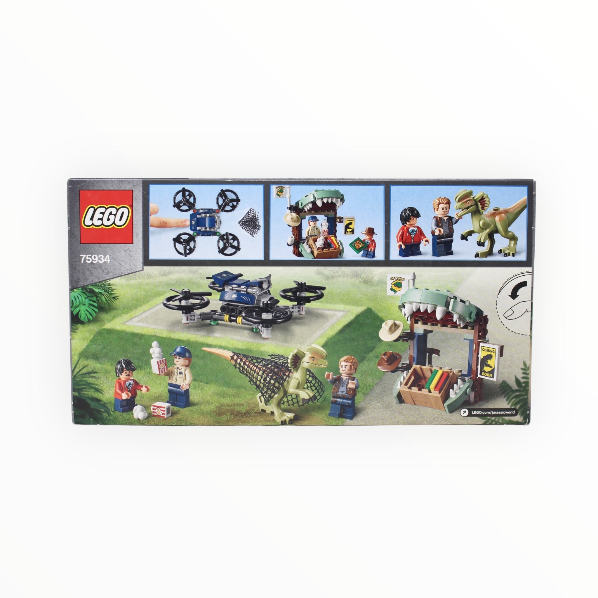 Retired Set 75934 Jurassic World Dilophosaurus on the Loose