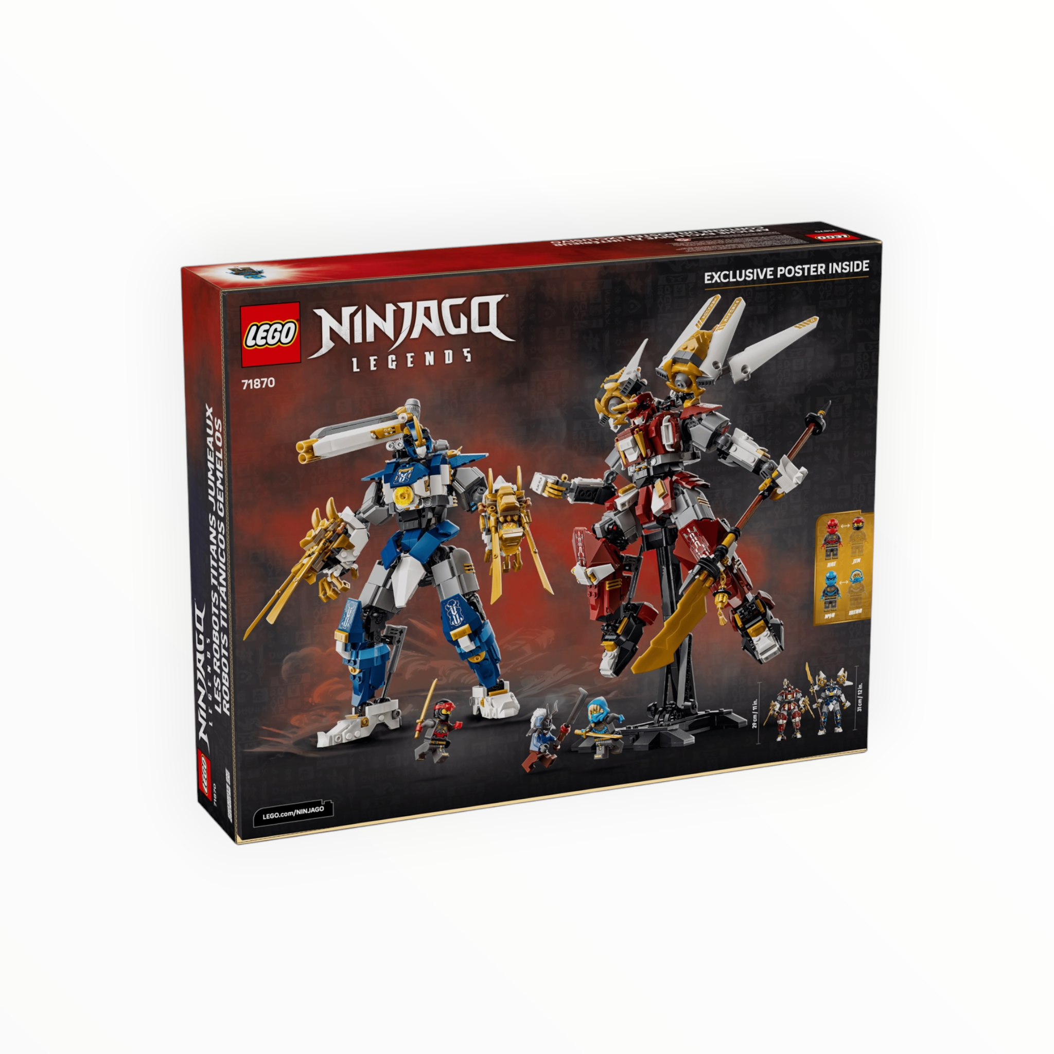 71870 Ninjago The Twin Titan Mechs