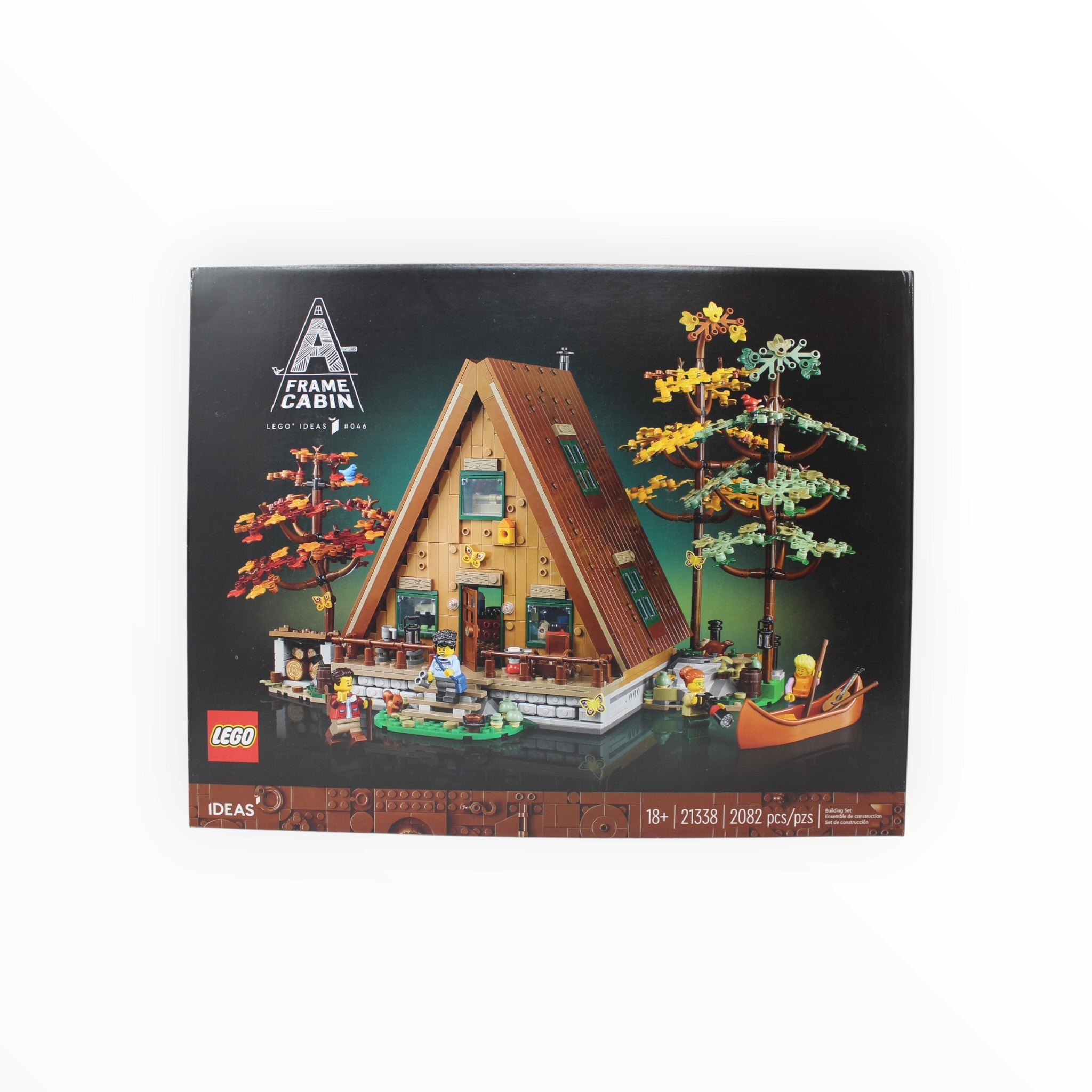 Retired Set 21338 LEGO Ideas A-Frame Cabin