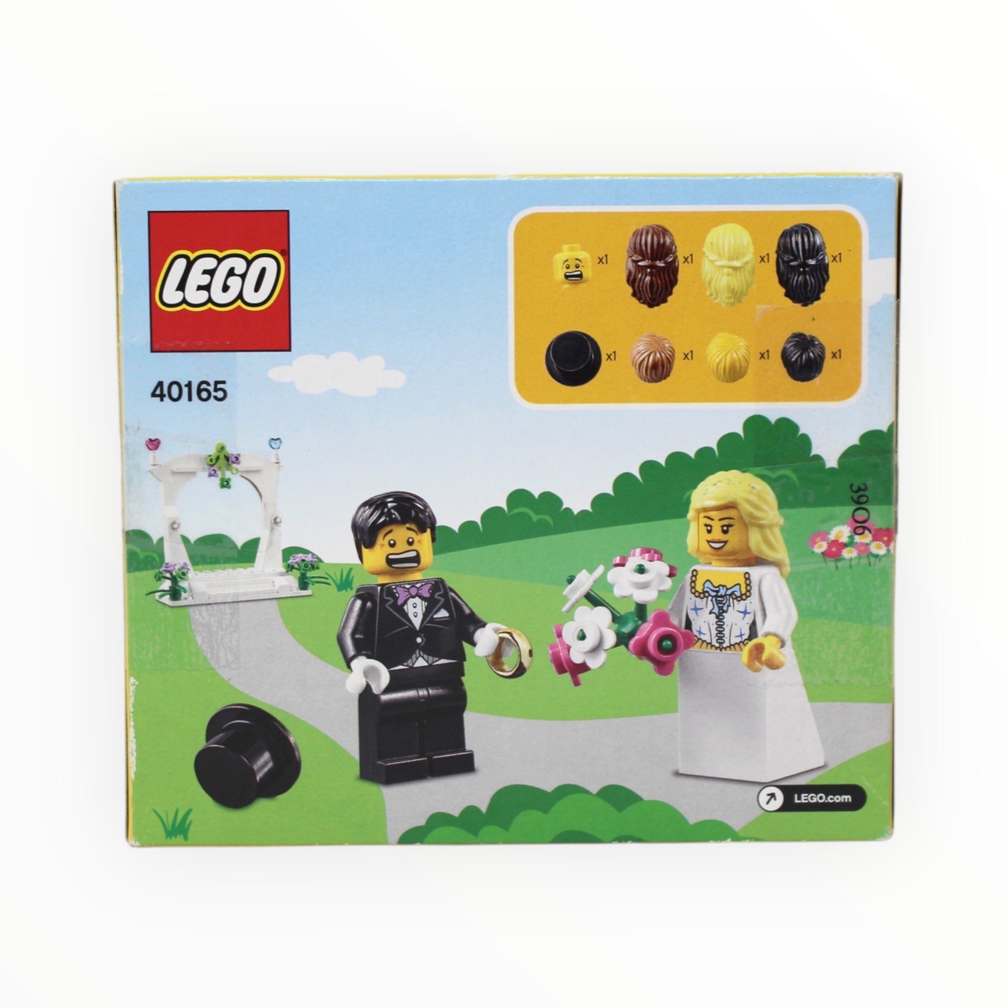 Certified Used Set 40165 LEGO Wedding Favor Set (open box, sealed bags)