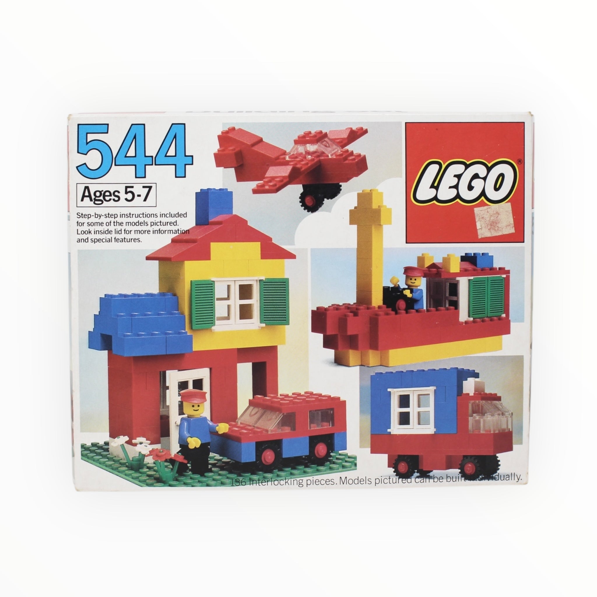 Certified Used Set 544 LEGO Basic Building Set