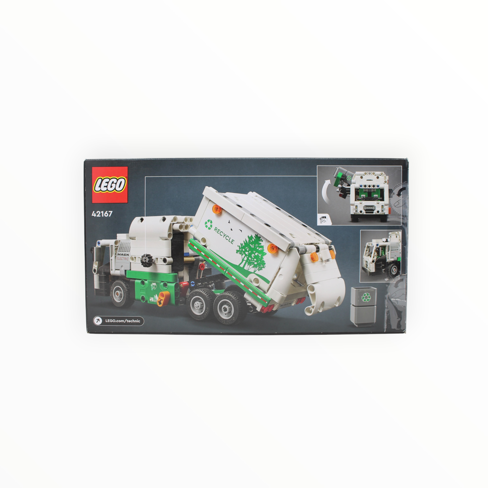 Certified Used Set 42167 Technic Mack LR Electric Garbage Truck (bags 3 and 4 sealed)