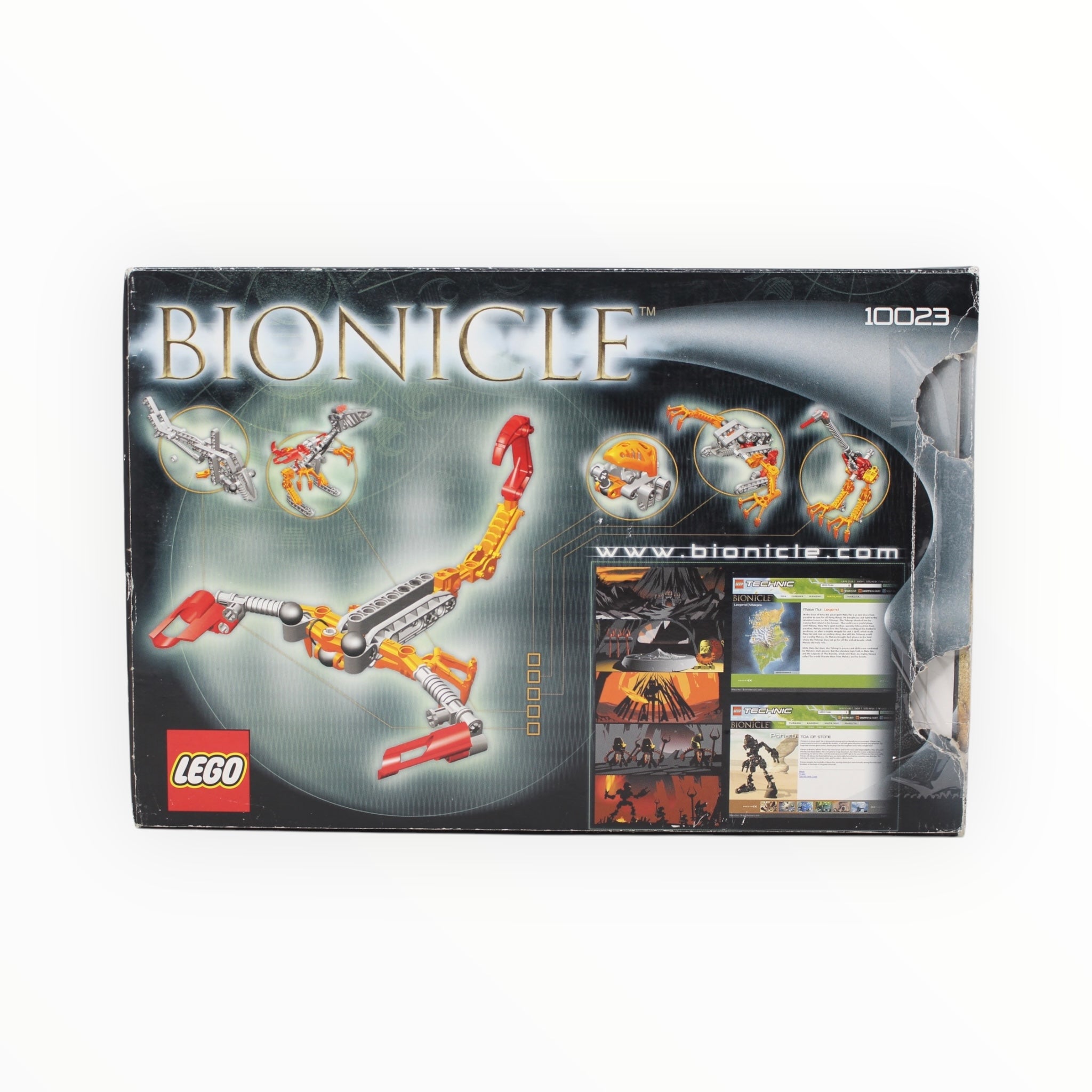 Certified Used Set 10023 Bionicle Master Builder Set