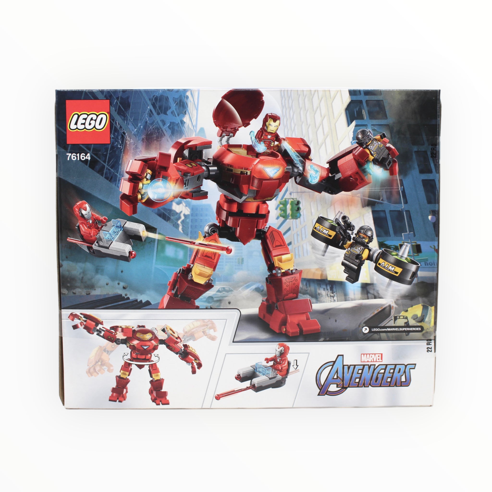 Retired Set 76164 Iron Man Hulkbuster versus A.I.M. Agent