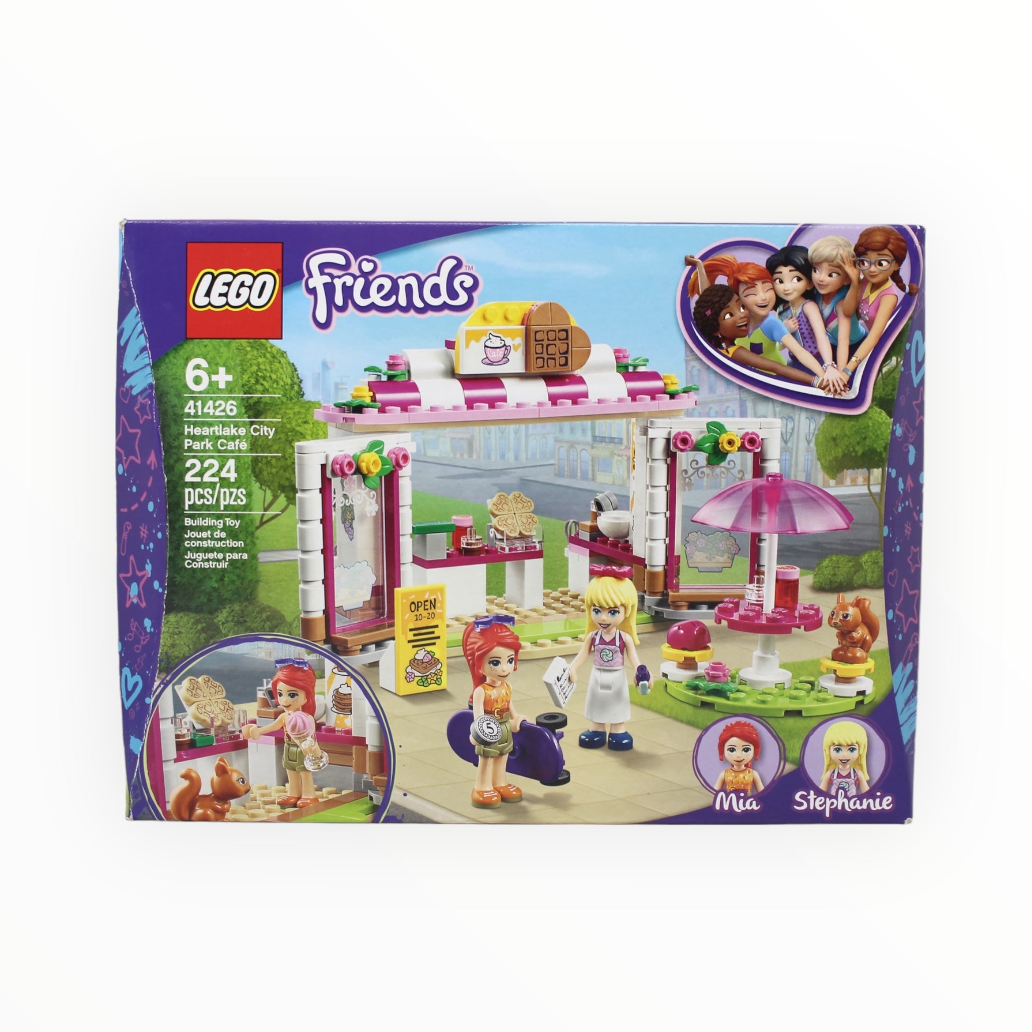 Certified Used Set 41426 Friends Heartlake City Park Café