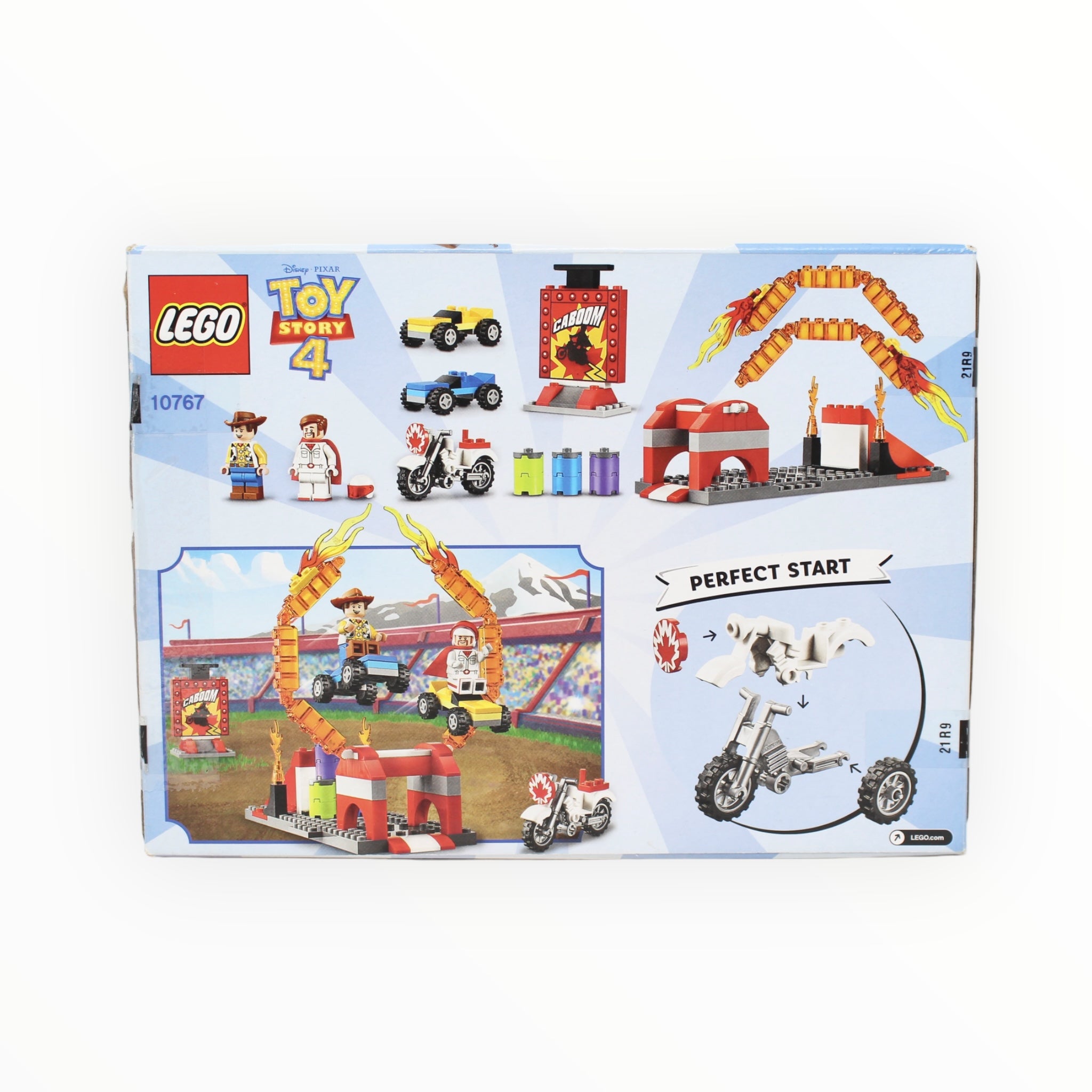 Certified Used Set 10767 Toy Story 4 Duke Caboom’s Stunt Show