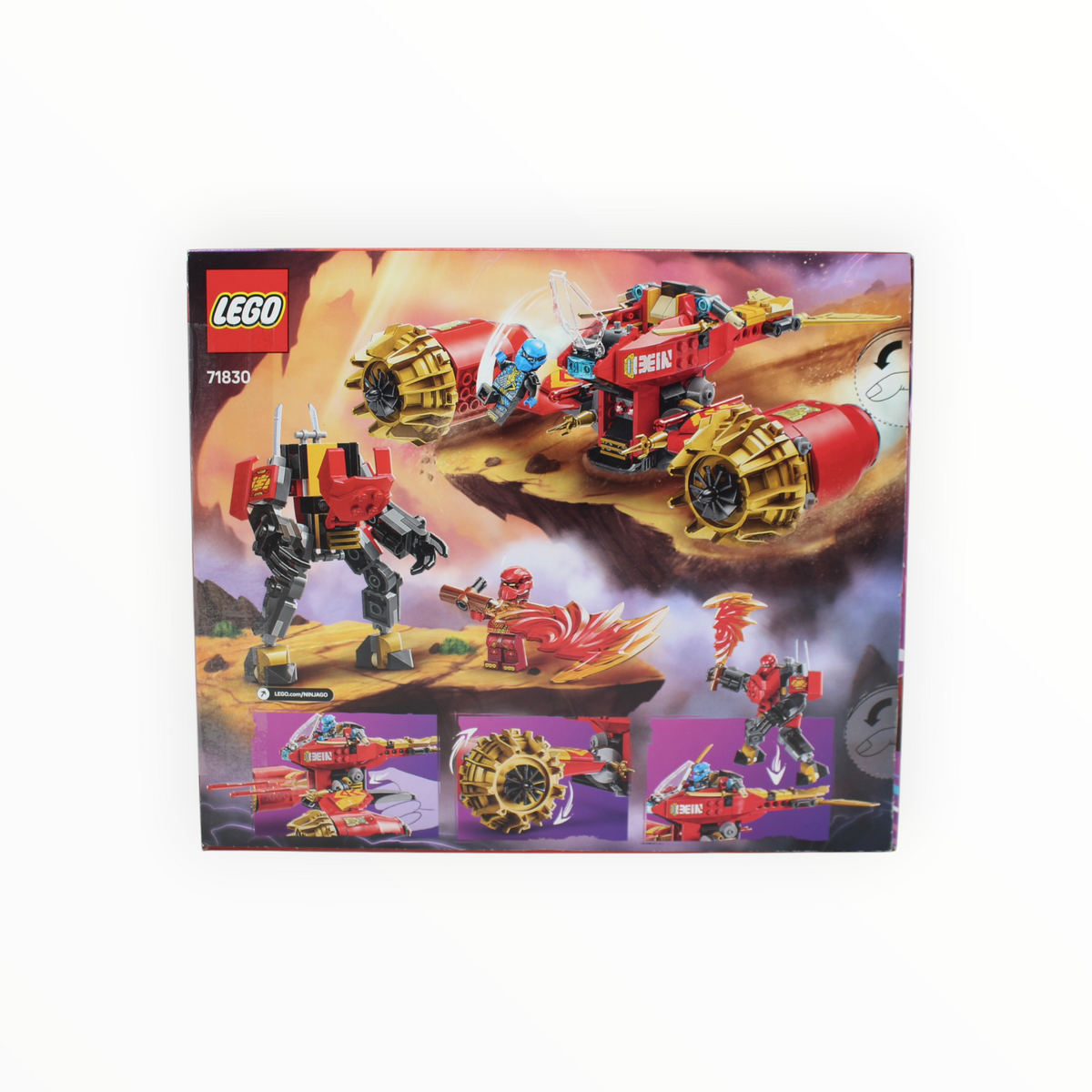 Certified Used Set 71830 Ninjago Kai’s Mech Storm Rider