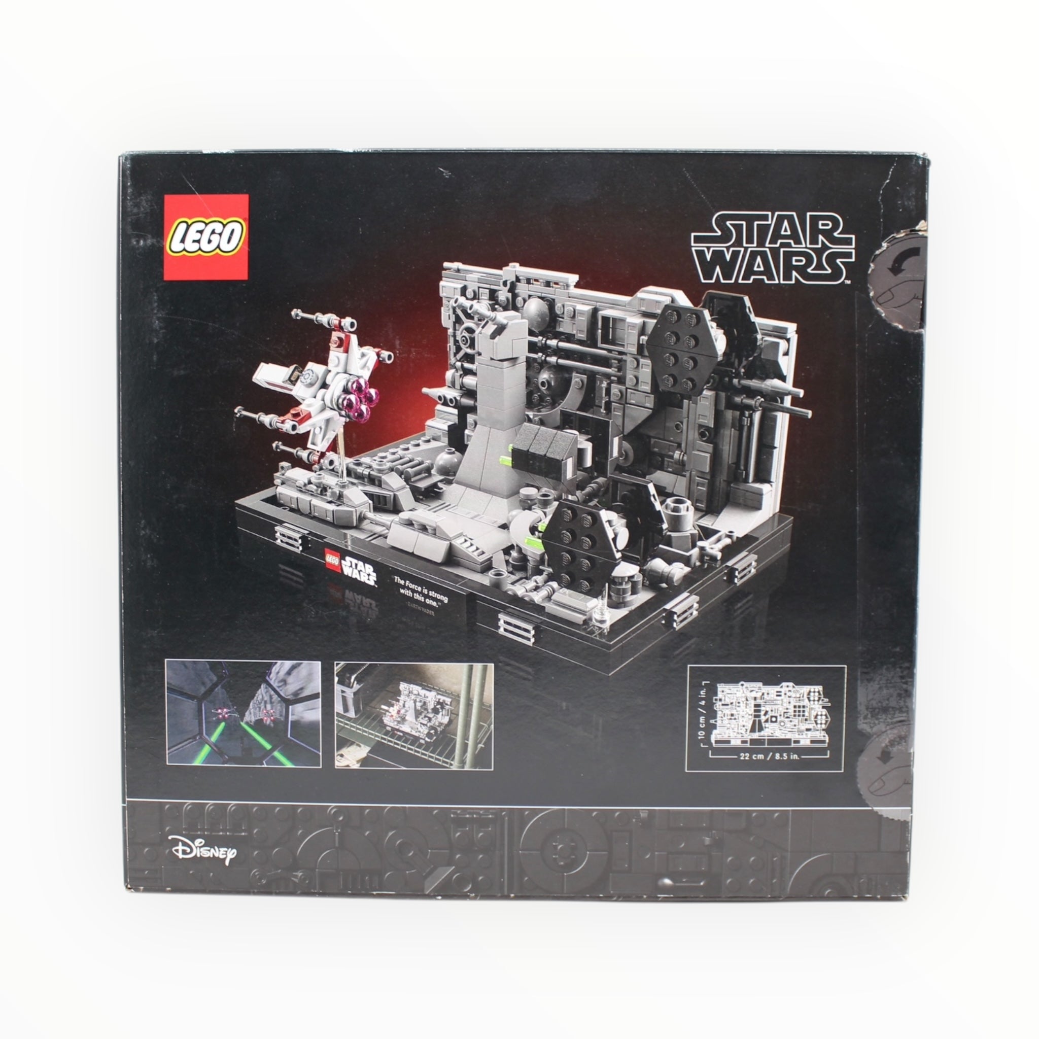 Certified Used Set 75329 Star Wars Death Star Trench Run Diorama