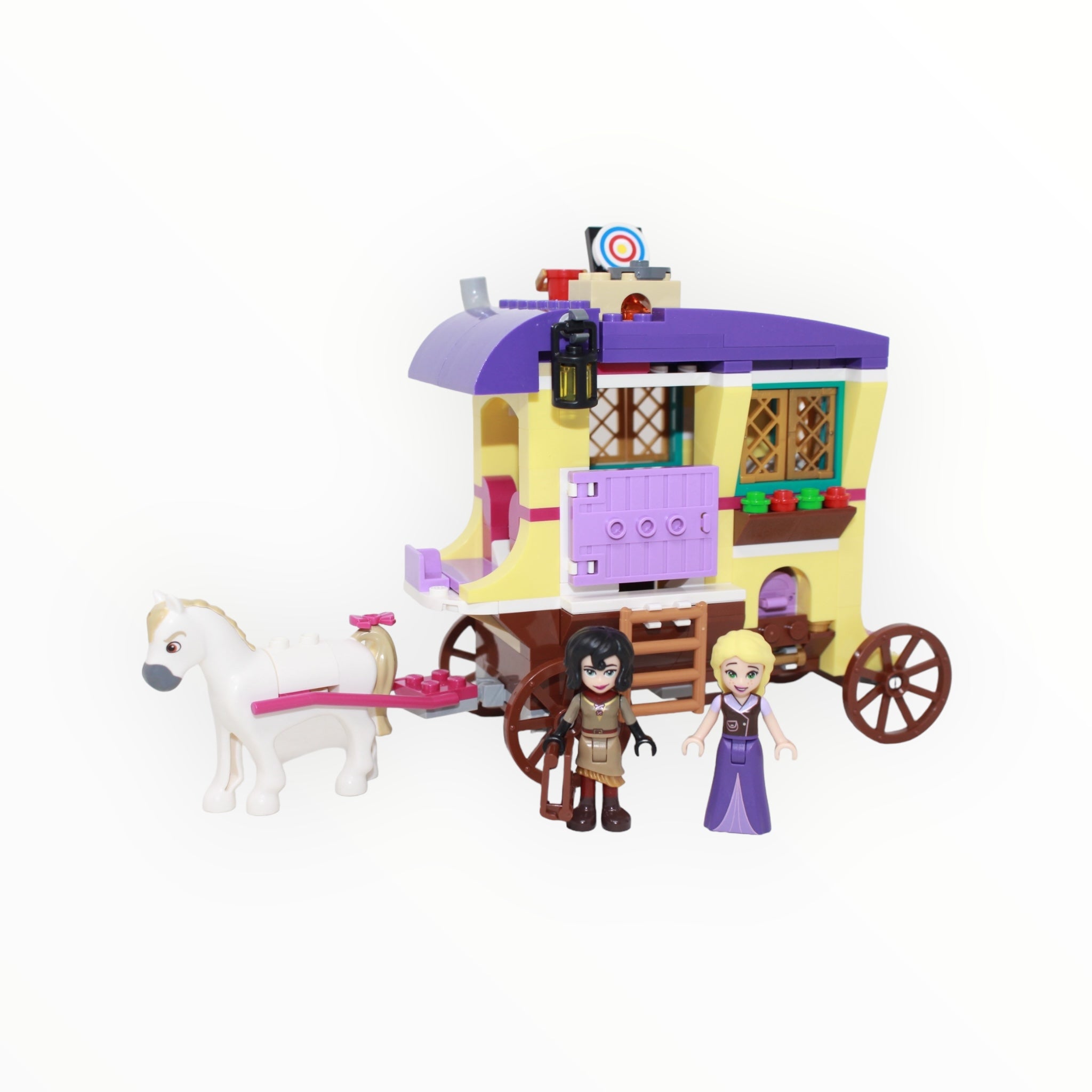 Used Set 41157 Disney Rapunzel's Traveling Caravan