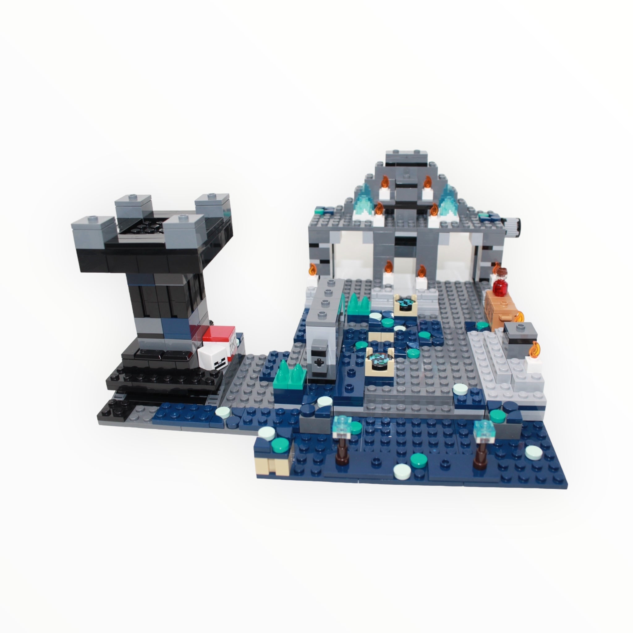 Used Set 21246 Minecraft The Deep Dark Battle