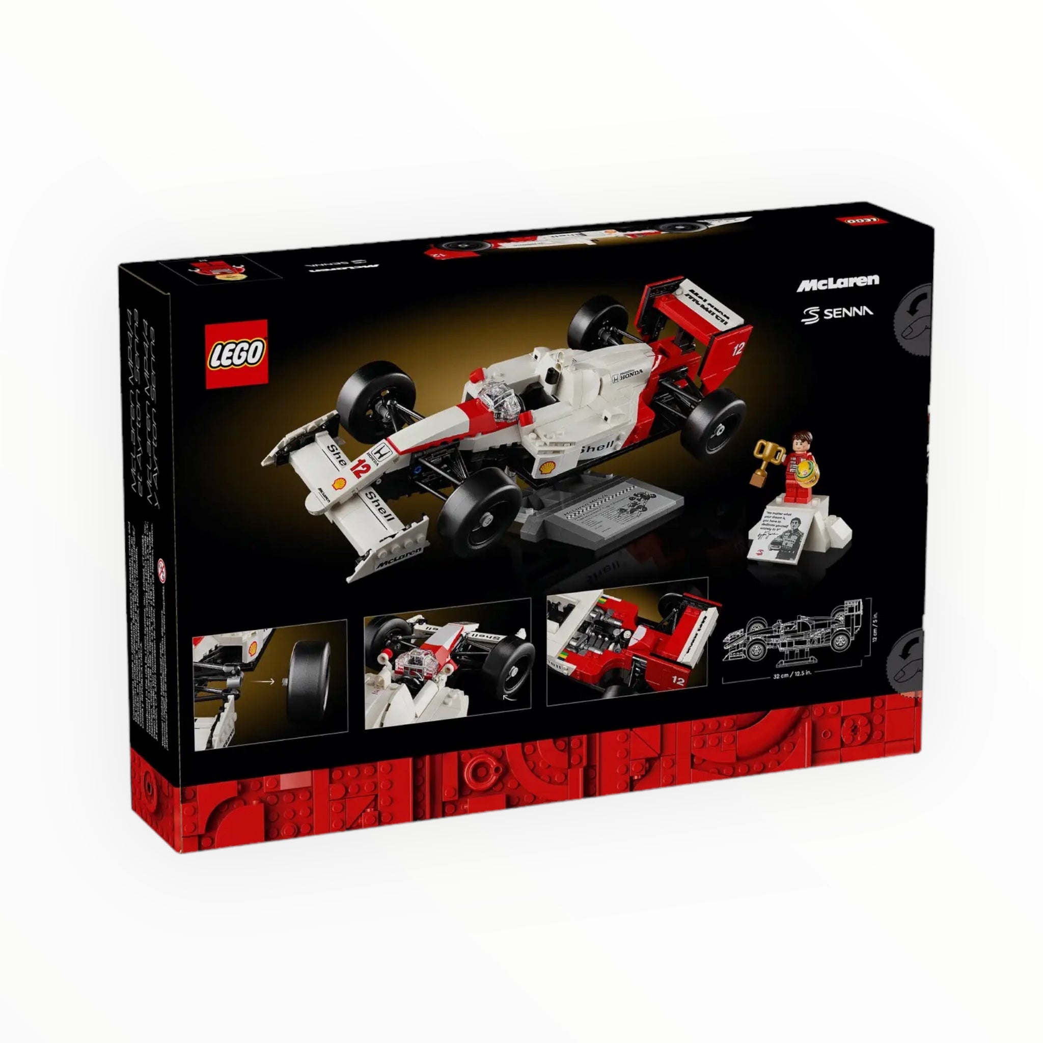 10330 Icons McLaren MP4/4 & Ayrton Senna