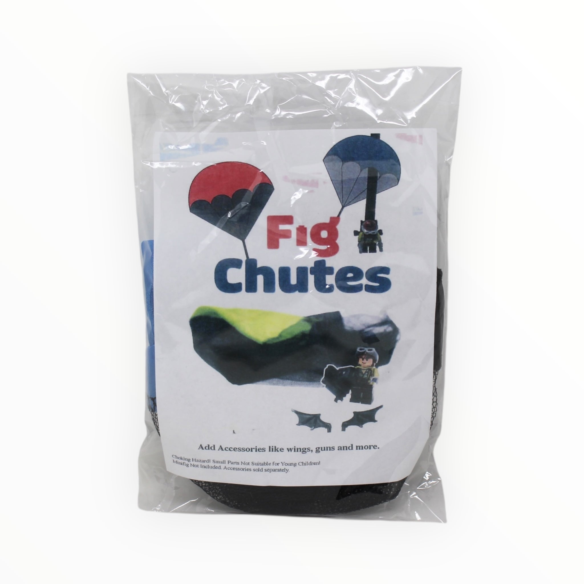 Bricks & Minifigs Fig Chute - Blue