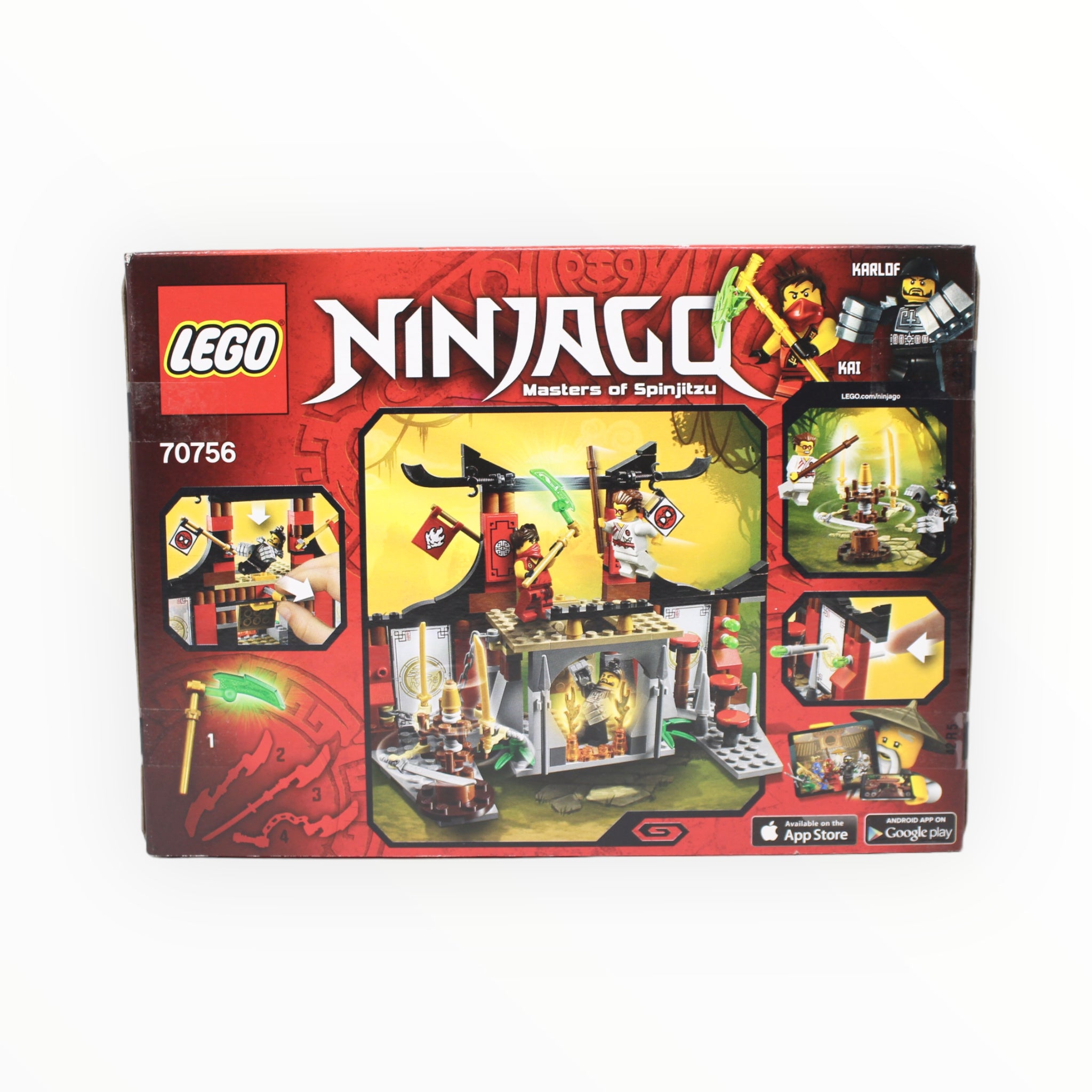 Retired Set 70756 Ninjago Dojo Showdown