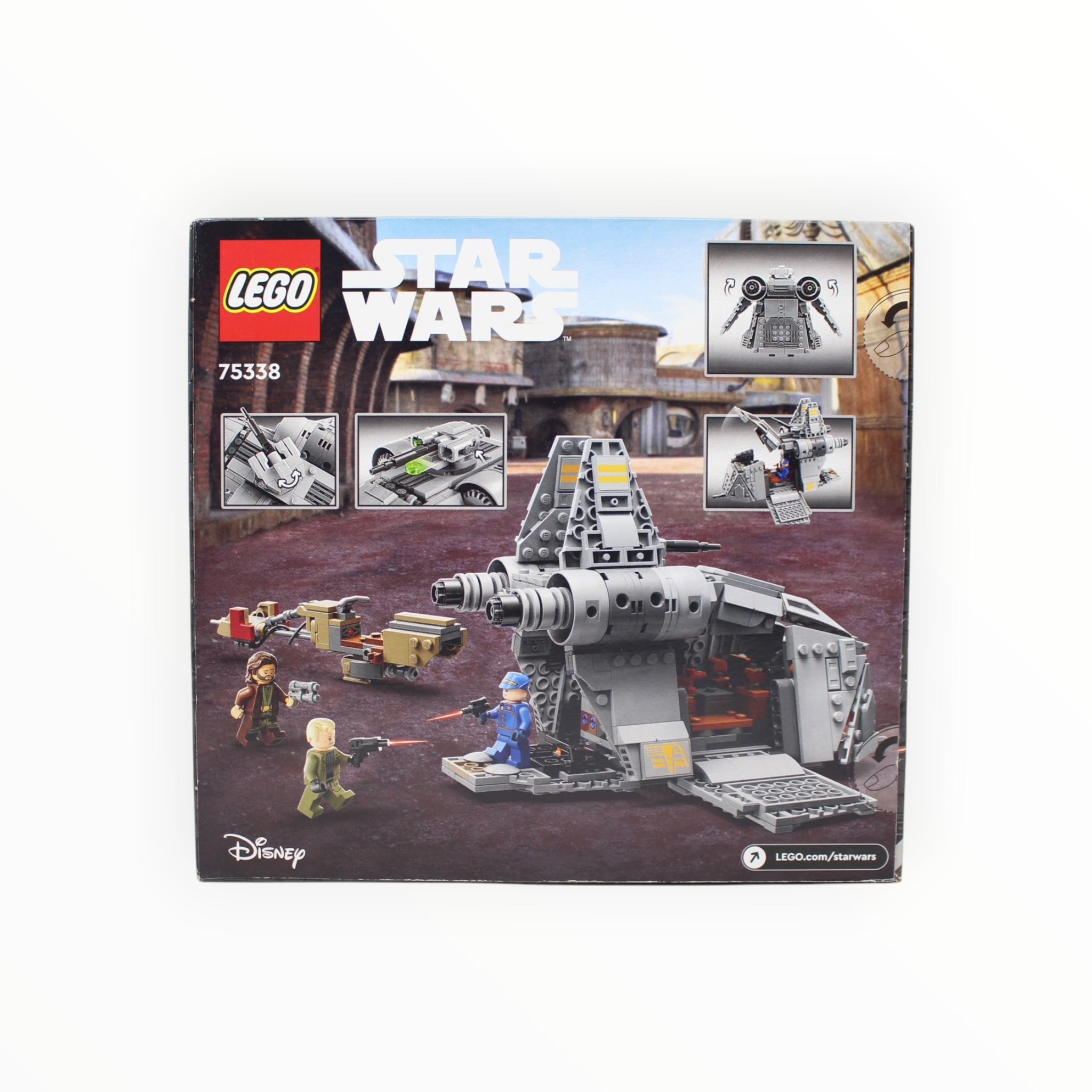 Retired Set 75338 Star Wars Ambush on Ferrix (slight box damage)