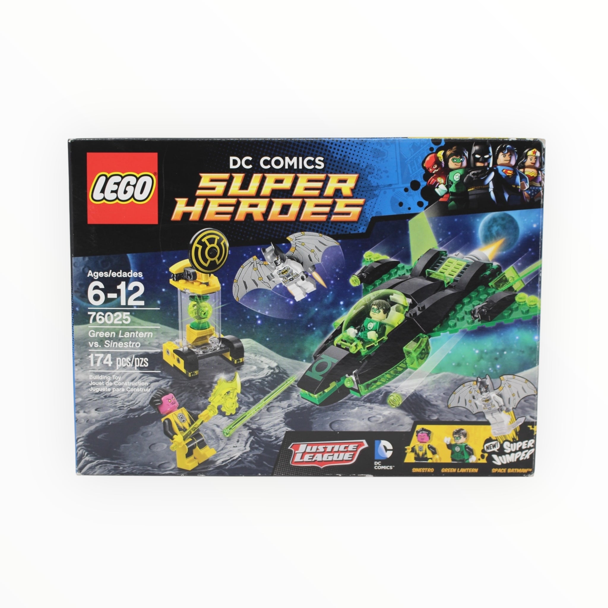 Certified Used Set 76025 DC Super Heroes Green Lantern vs. Sinestro (open box, sealed bags)
