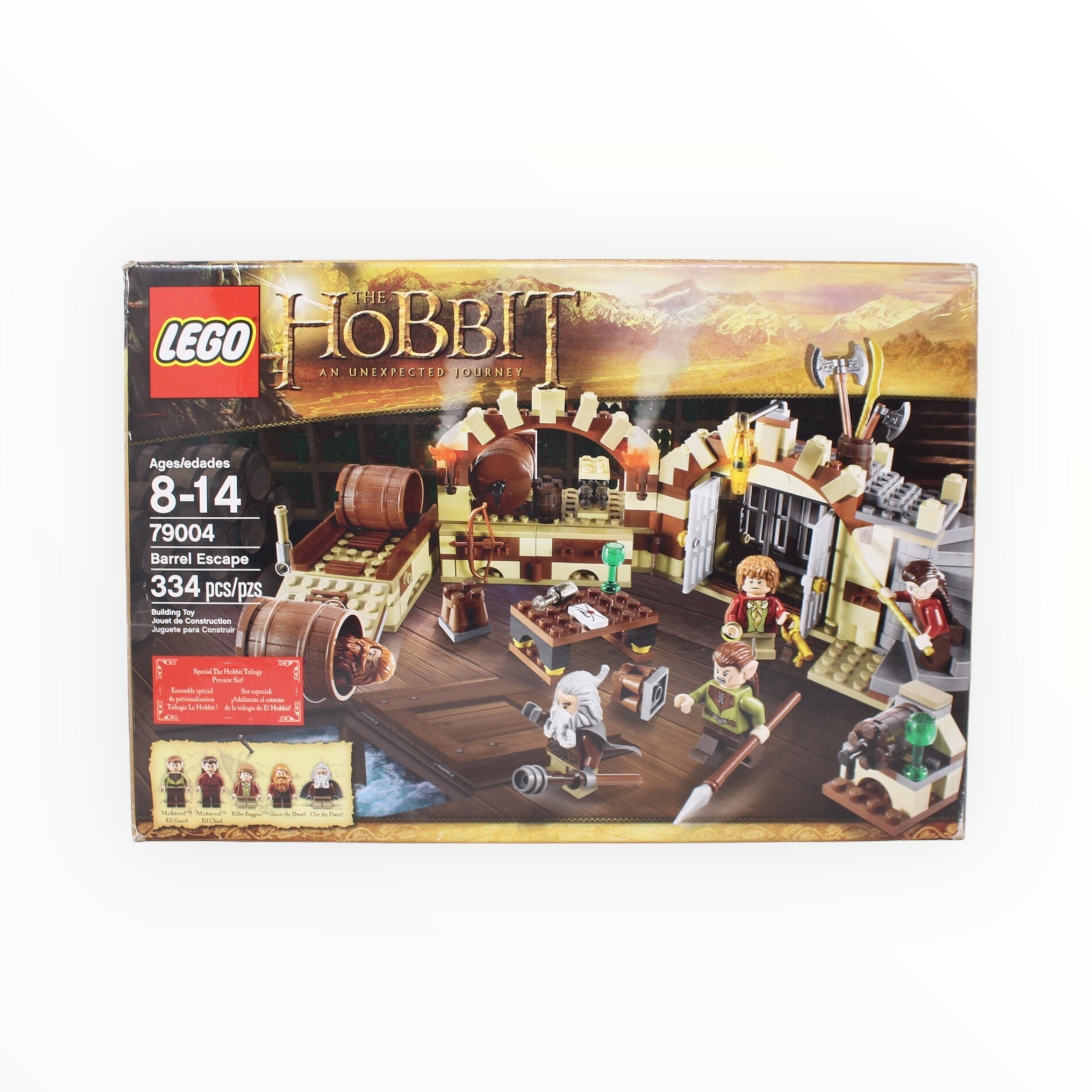 Certified Used Set 79004 The Hobbit Barrel Escape