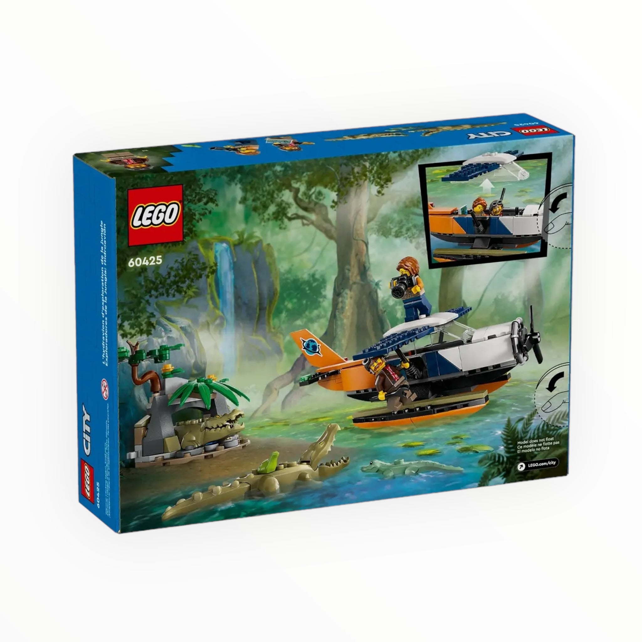 60425 City Jungle Explorer Water Plane