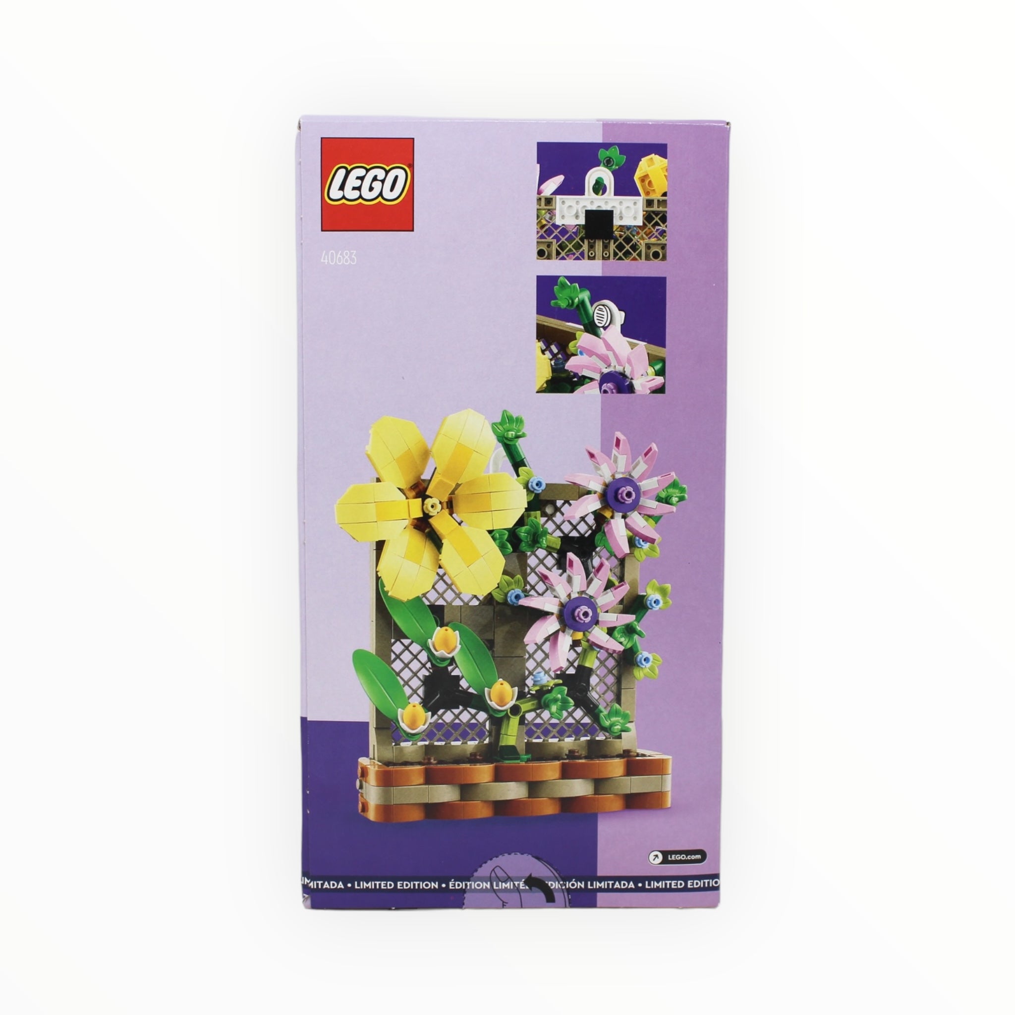 Retired Set 40683 LEGO Flower Trellis Display