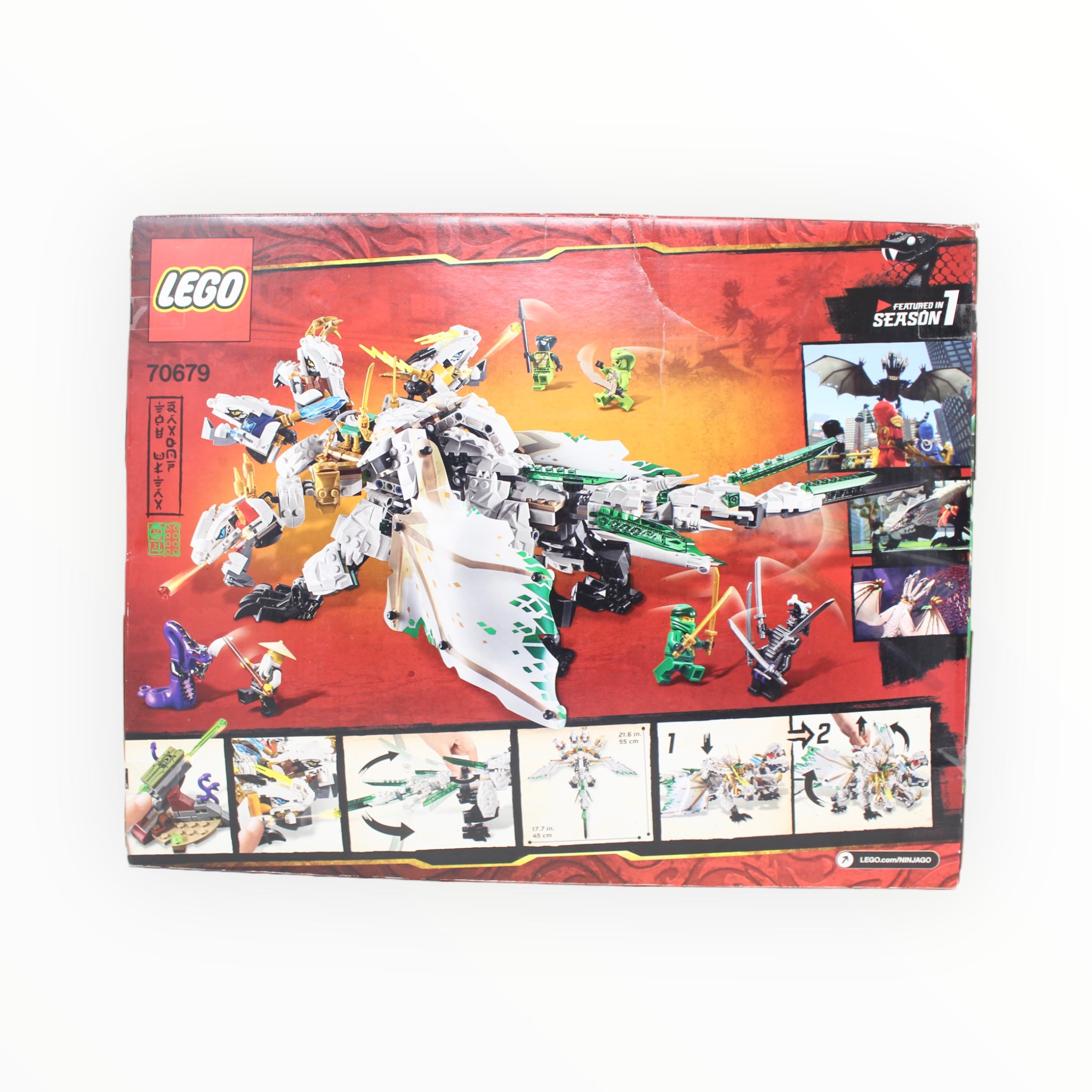 Retired Set 70679 Ninjago The Ultra Dragon
