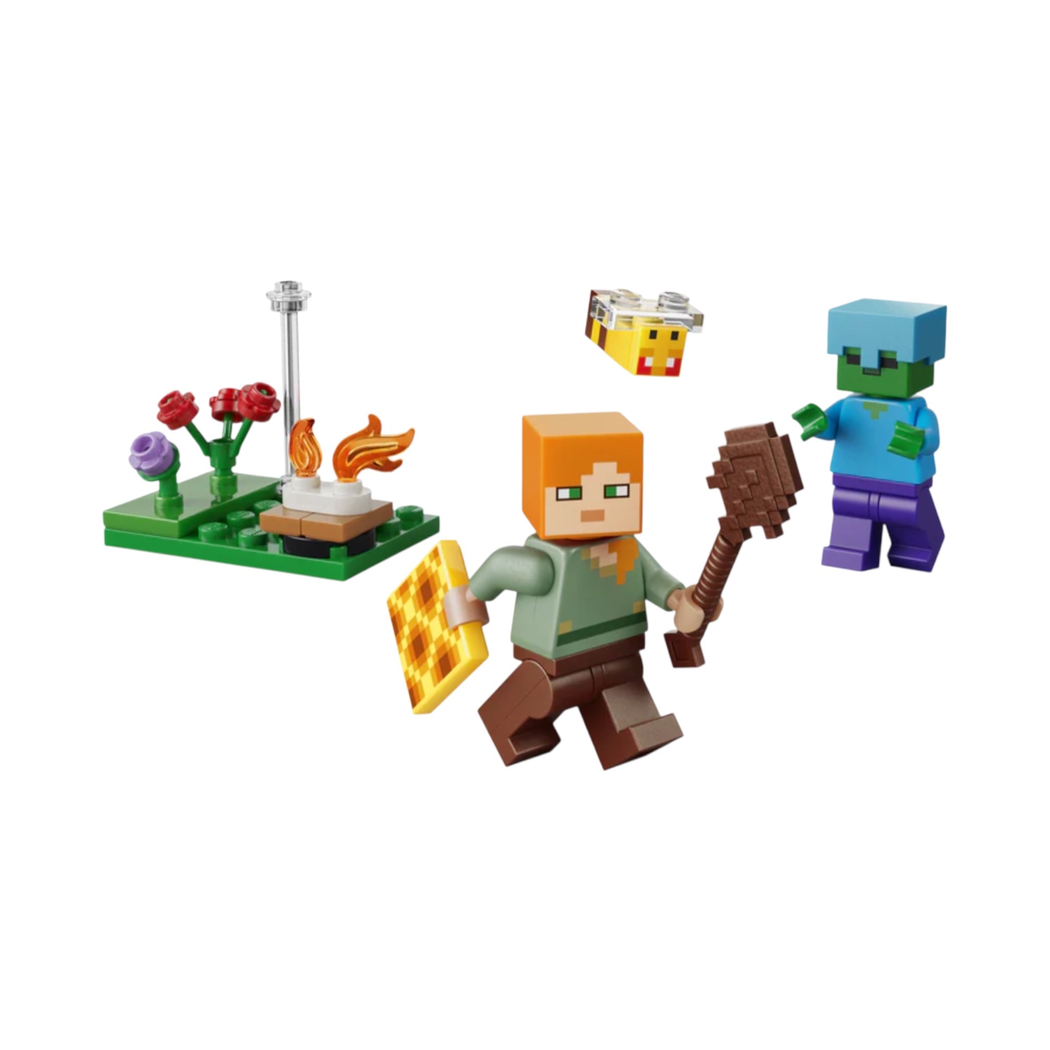 Paper Bag 30732 Minecraft Alex’s Campfire Conflict