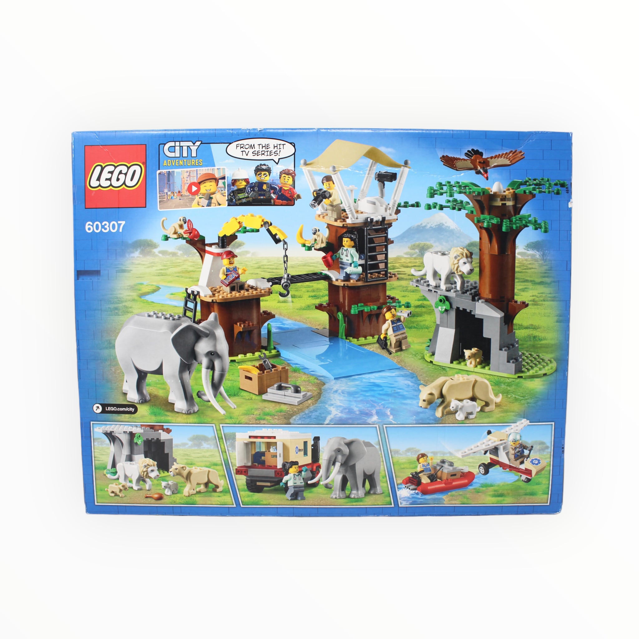 Retired Set 60307 City Wildlife Rescue Camp