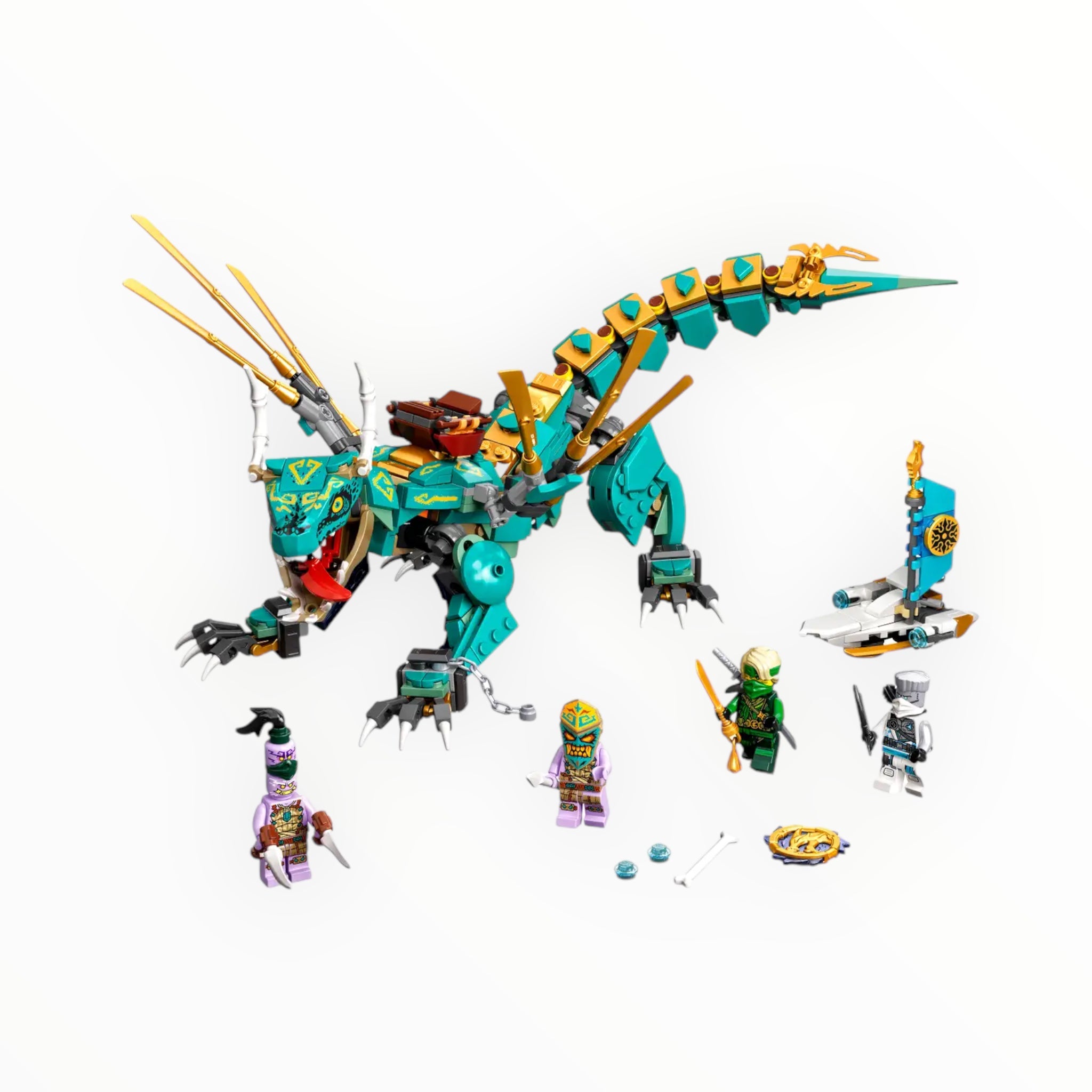Retired Set 71746 Ninjago Jungle Dragon