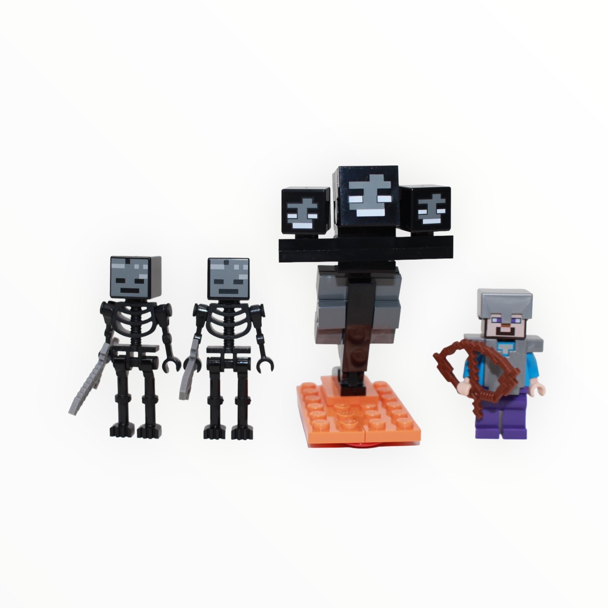 Used Set 21126 Minecraft The Wither