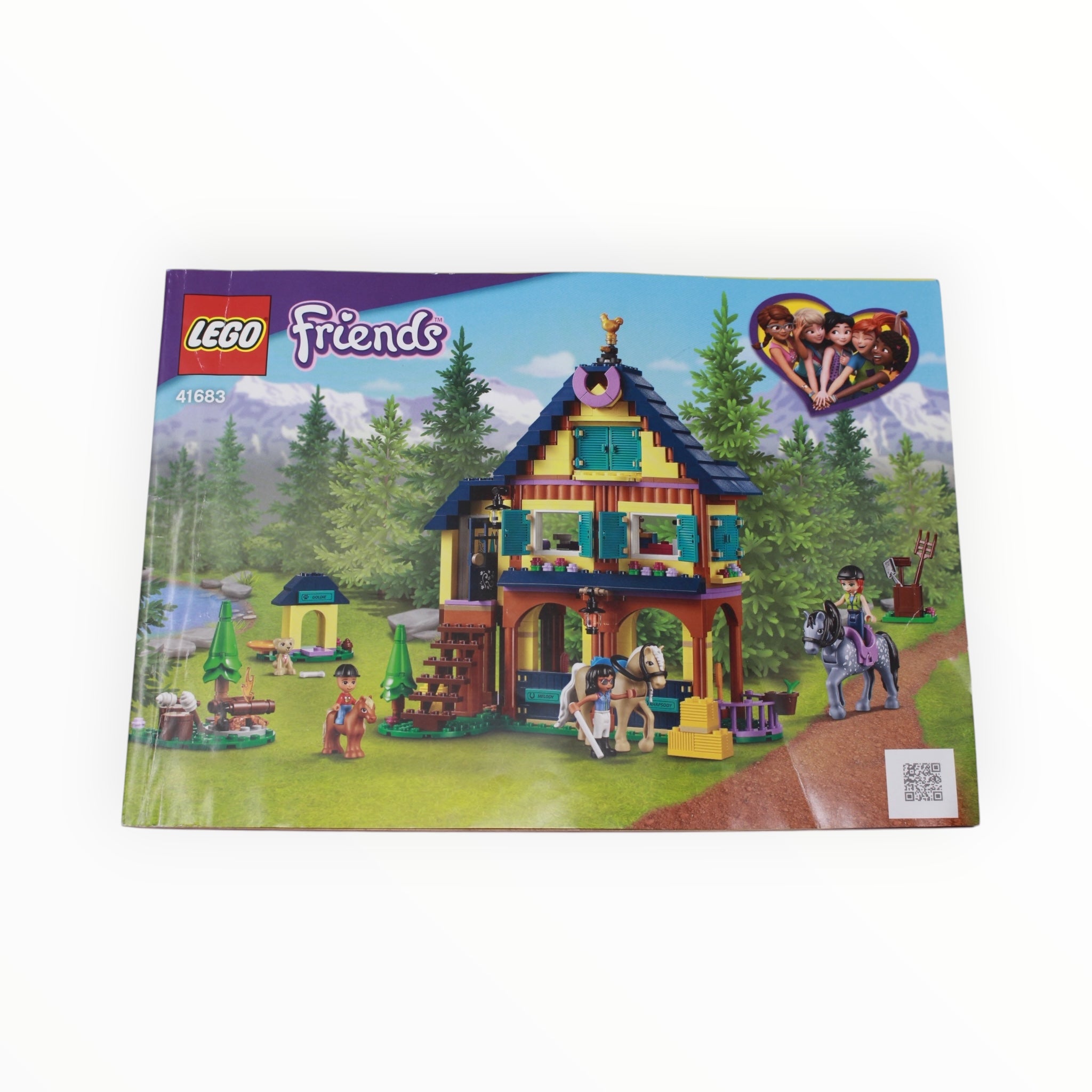 Used Set 41683 Friends Forest Horseback Riding Center