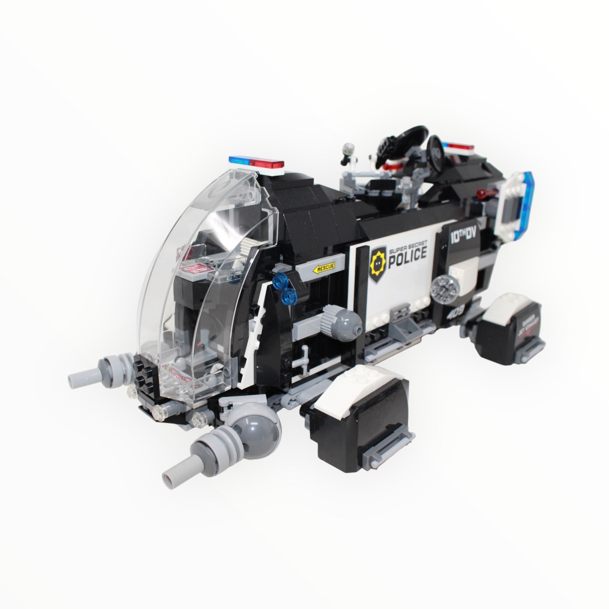 Used Set 70815 The LEGO Movie Super Secret Police Dropship