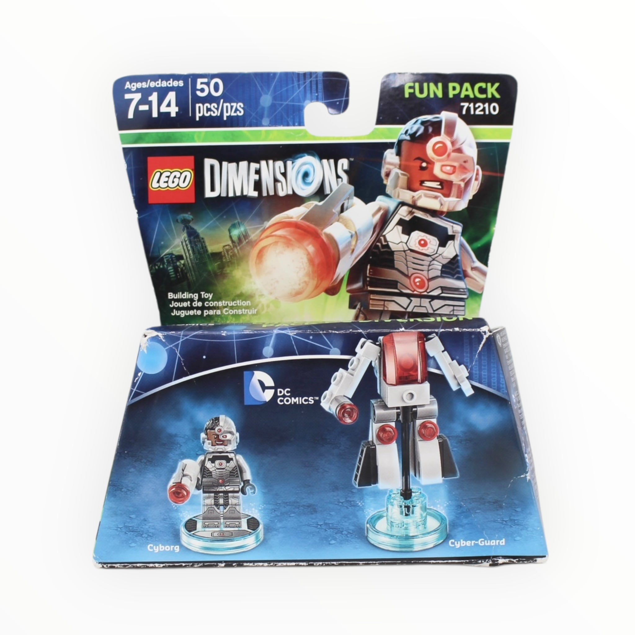 Retired Set 71210 Dimensions Fun Pack - Cyborg and Cyber-Guard (slight box damage)