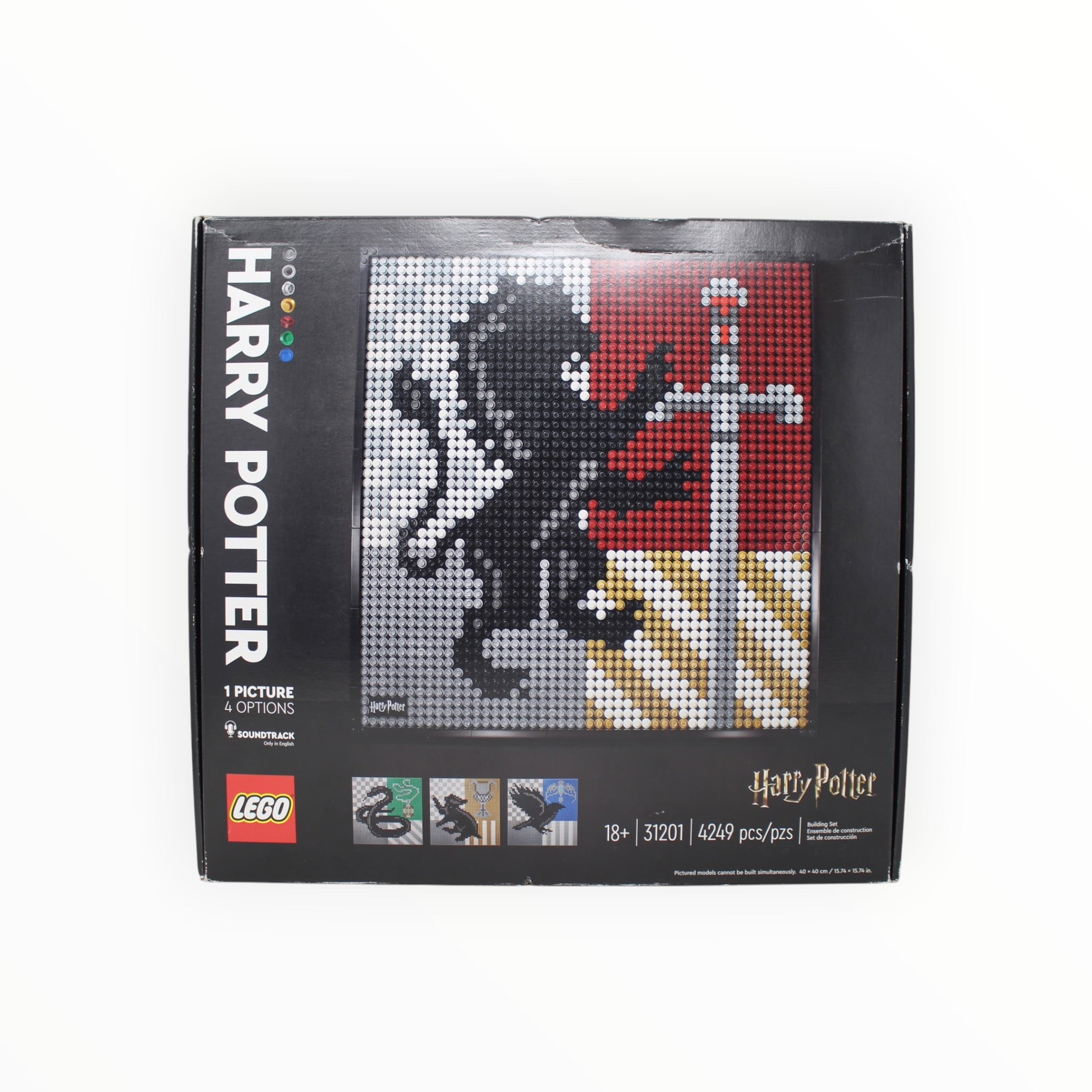 Retired Set 31201 LEGO Mosaic Harry Potter (some box damage)