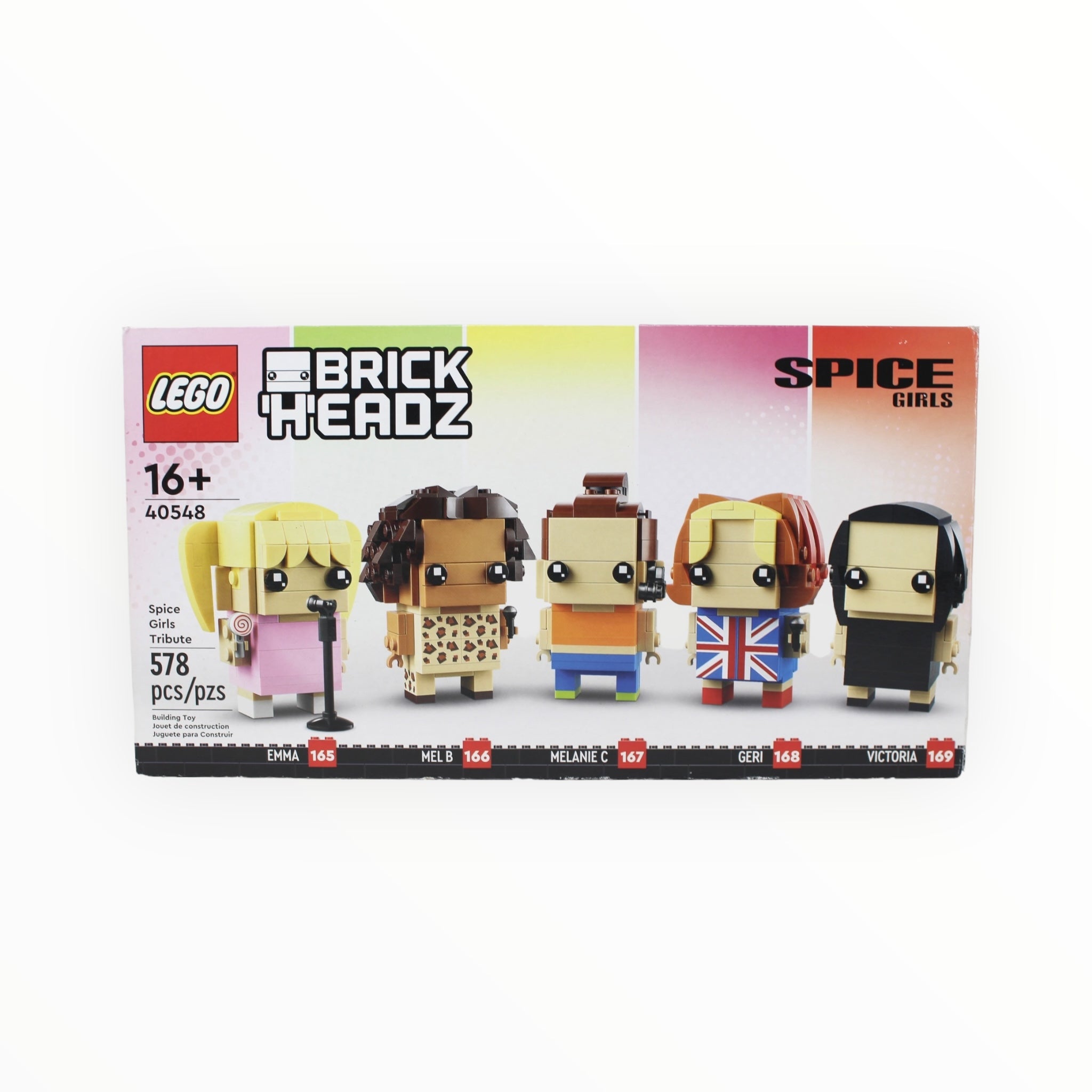 Certified Used Set 40548 BrickHeadz Spice Girls Tribute