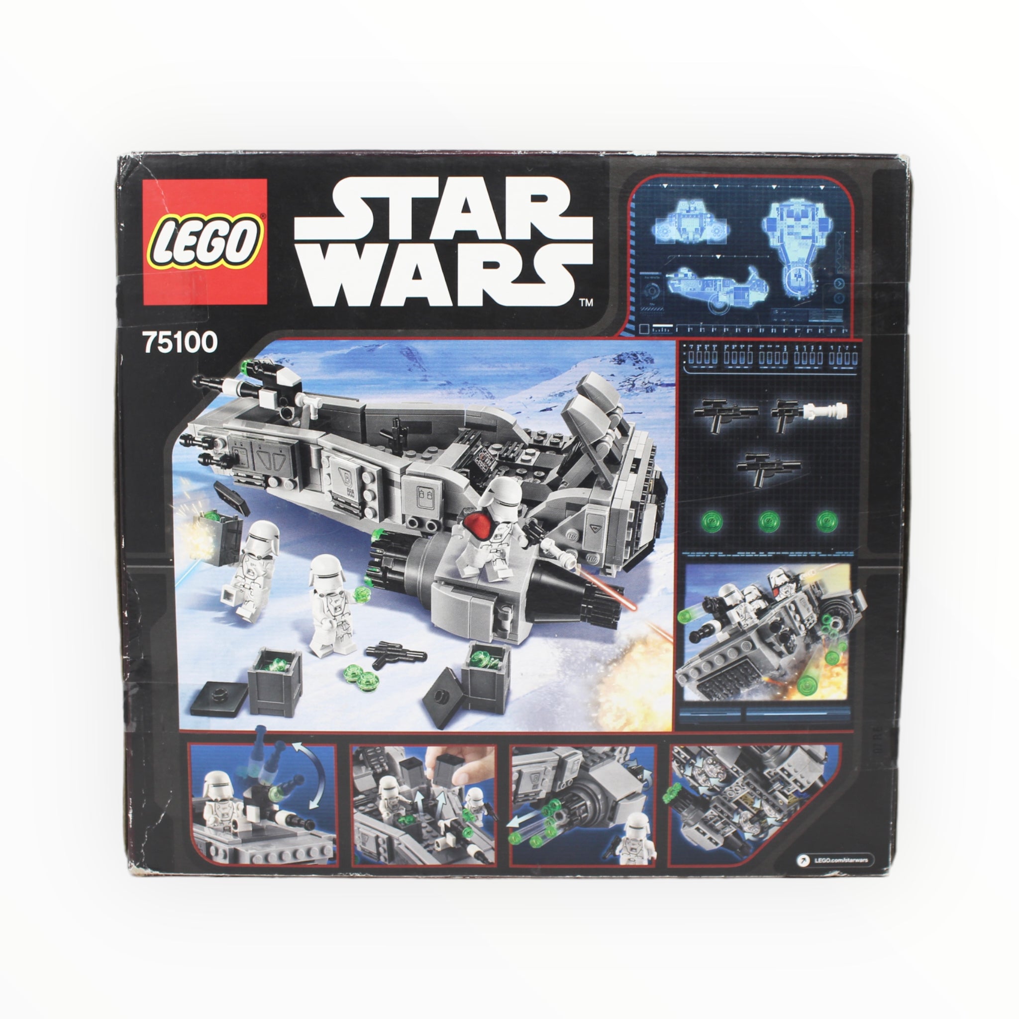 Retired Set 75100 Star Wars First Order Snowspeeder