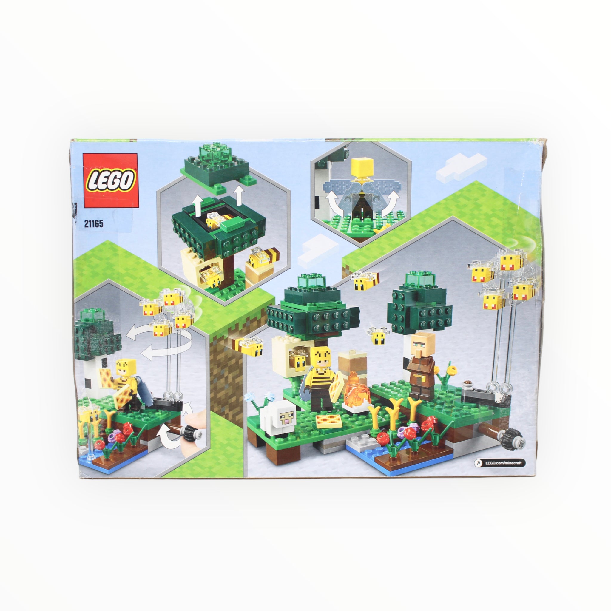 Certified Used Set 21165 Minecraft The Bee Farm (open box, sealed bags)