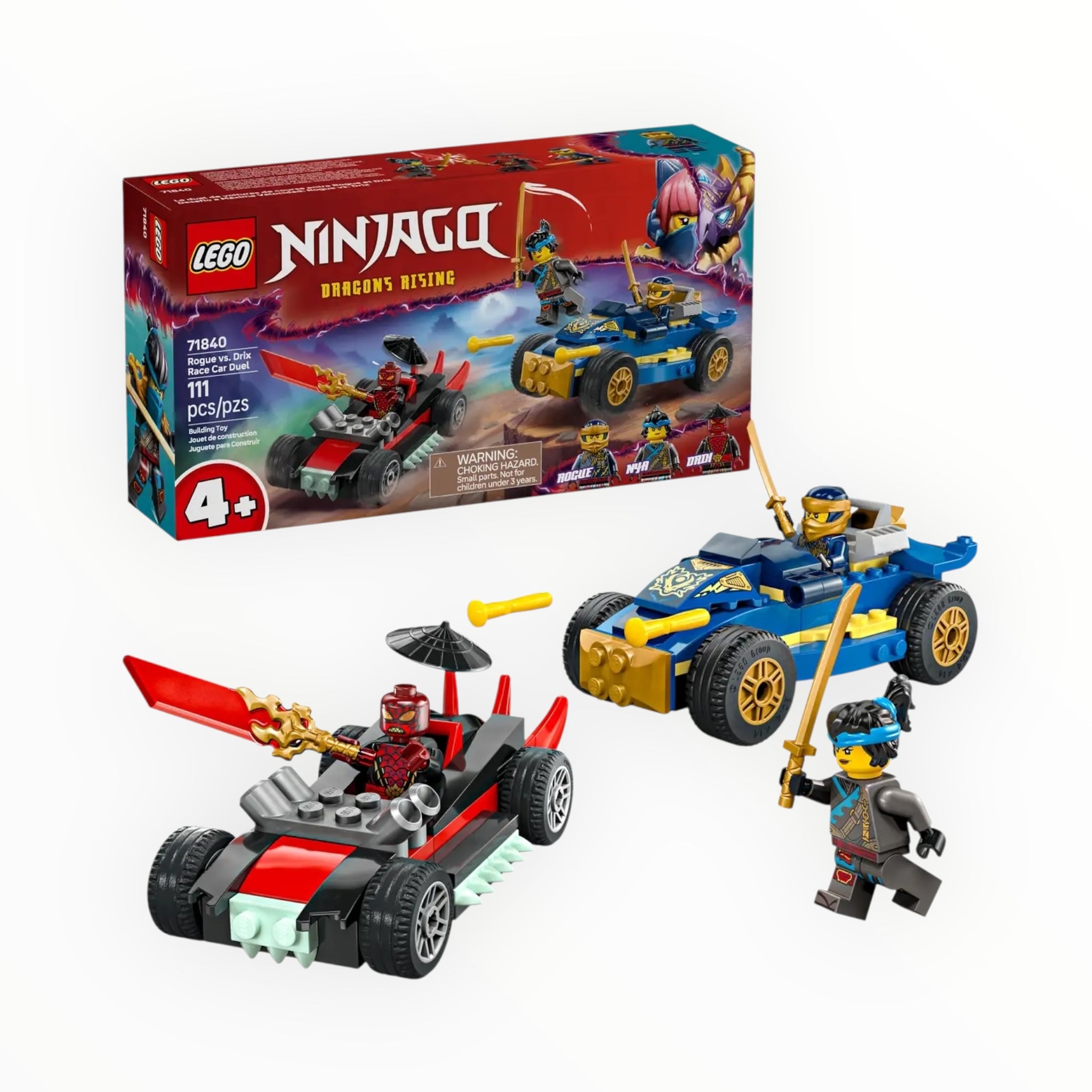 71840 Ninjago Rogue vs. Drix Race Car Duel