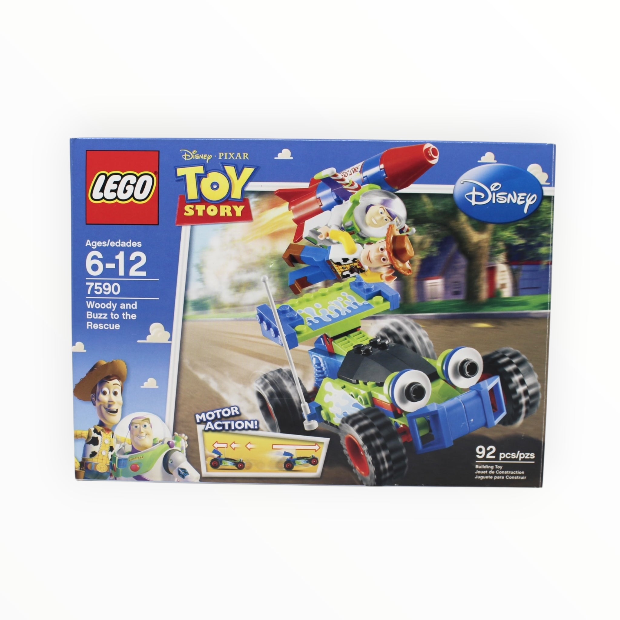 Certified Used Set 7590 Toy Story Woody and Buzz to the Rescue