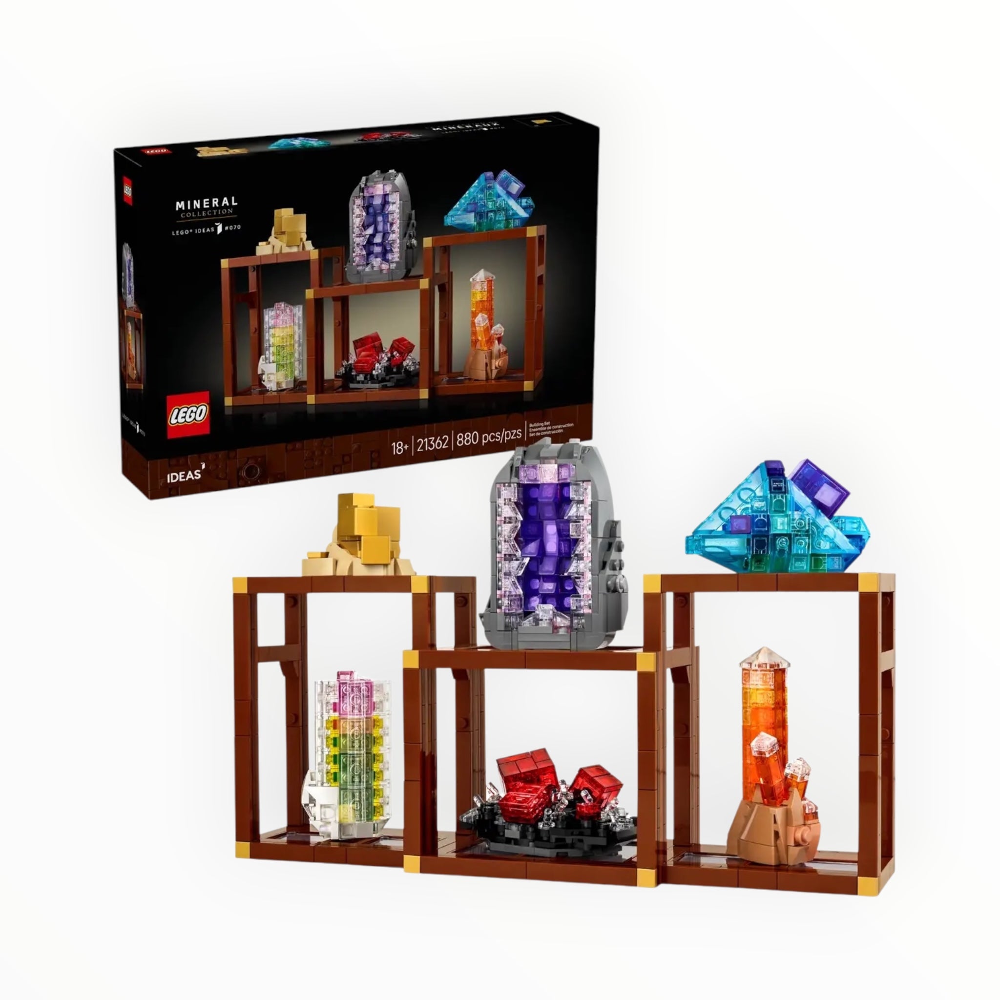 21362 LEGO Ideas Mineral Collection