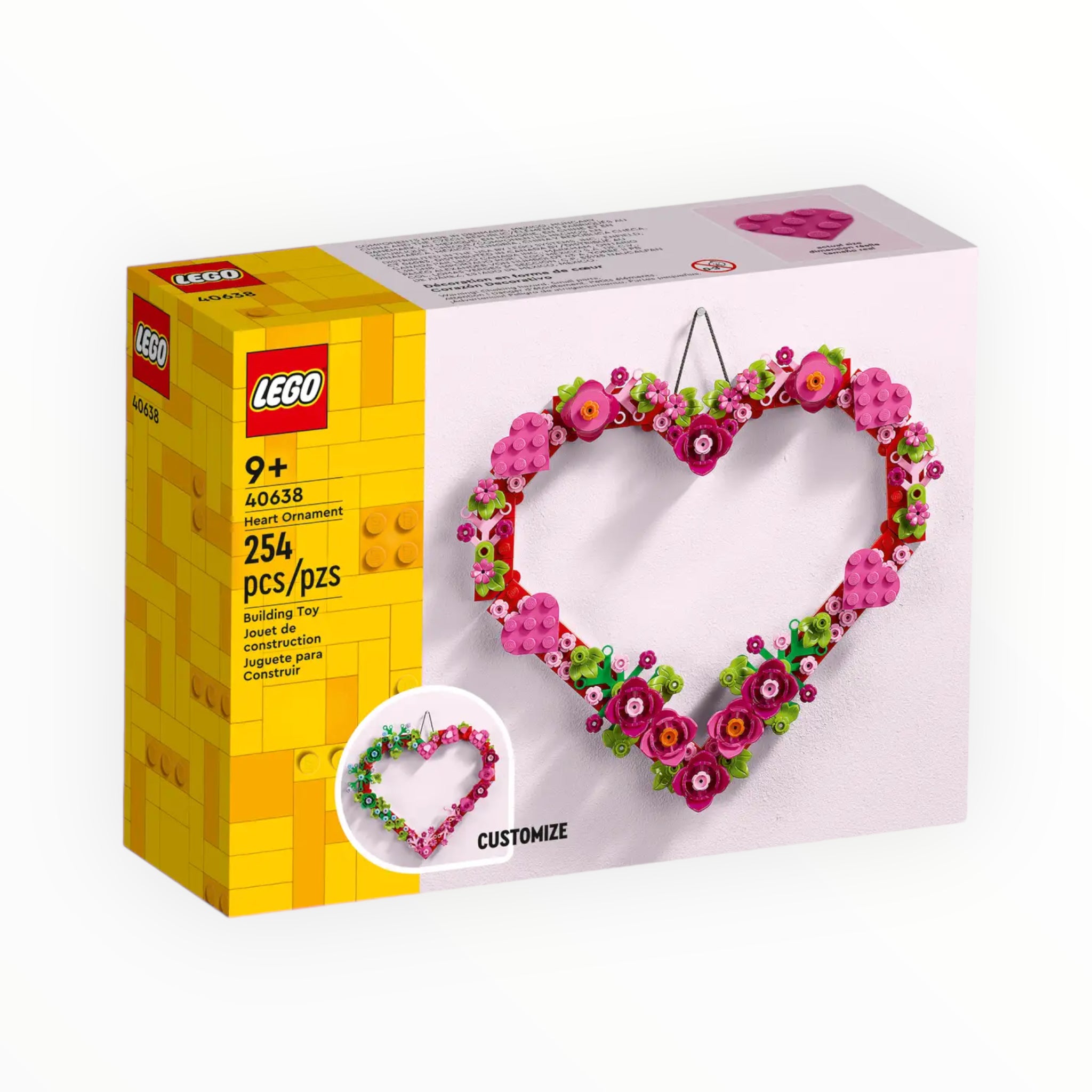 40638 LEGO Heart Ornament